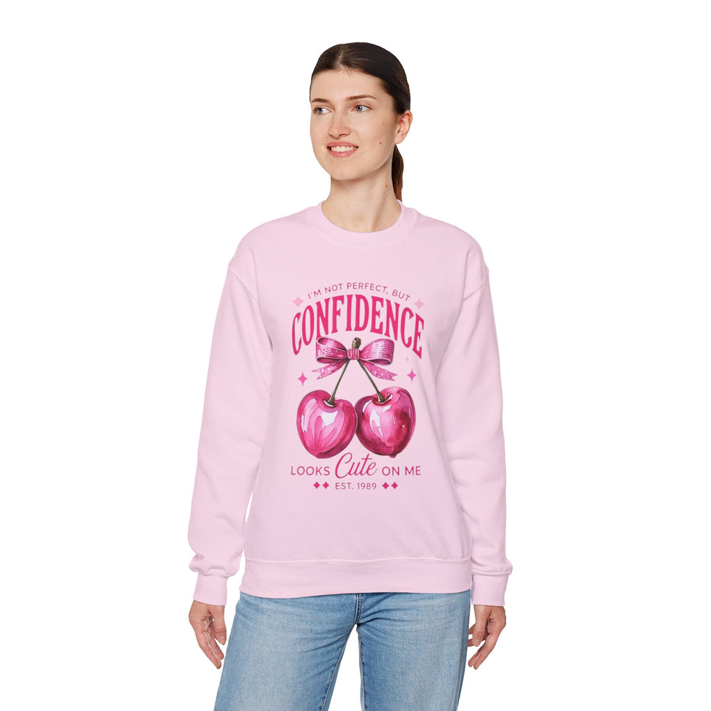 "Confidence Looks Cute On Me" Crewneck Sweatshirt