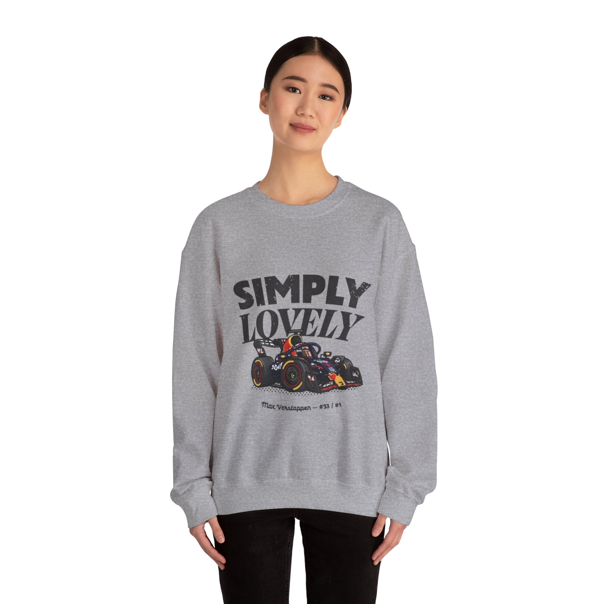 "Simply Lovely" Graphic Sweatshirt - Formula 1