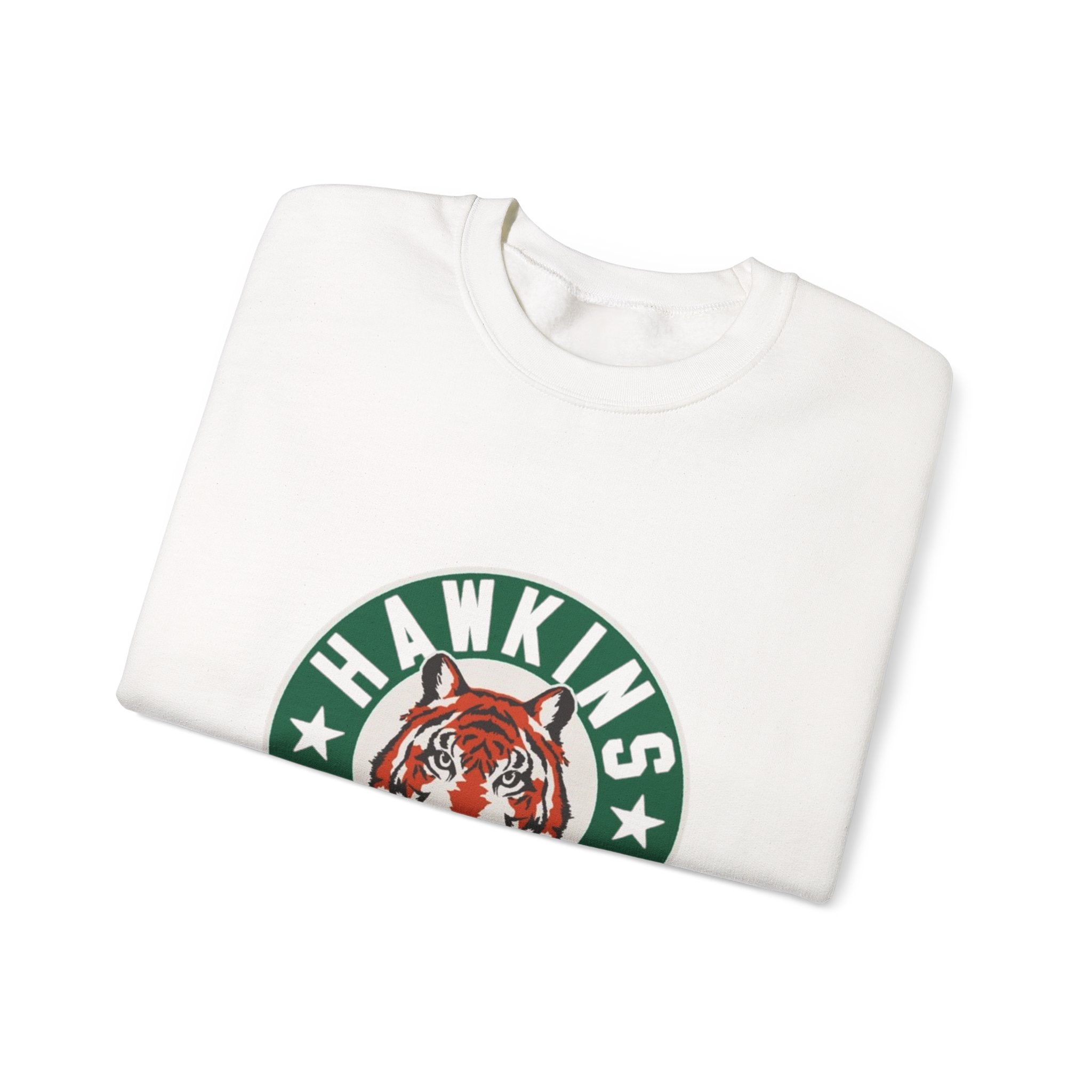 Hawkins High School Tiger Crewneck Sweatshirt