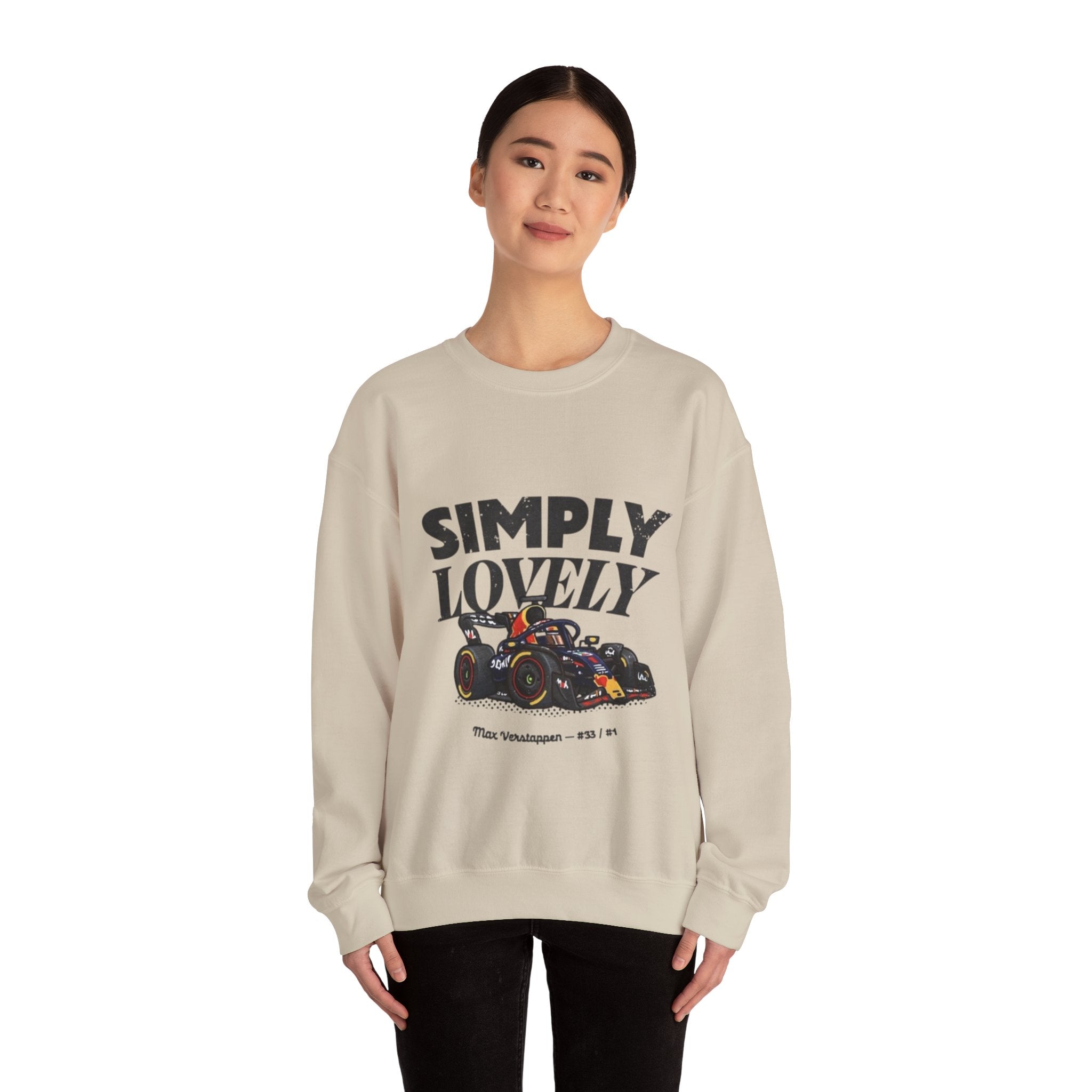 "Simply Lovely" Graphic Sweatshirt - Formula 1