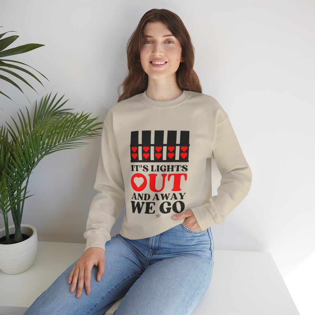 F1 Sweatshirt– “It’s Lights Out and Away We Go” Graphic