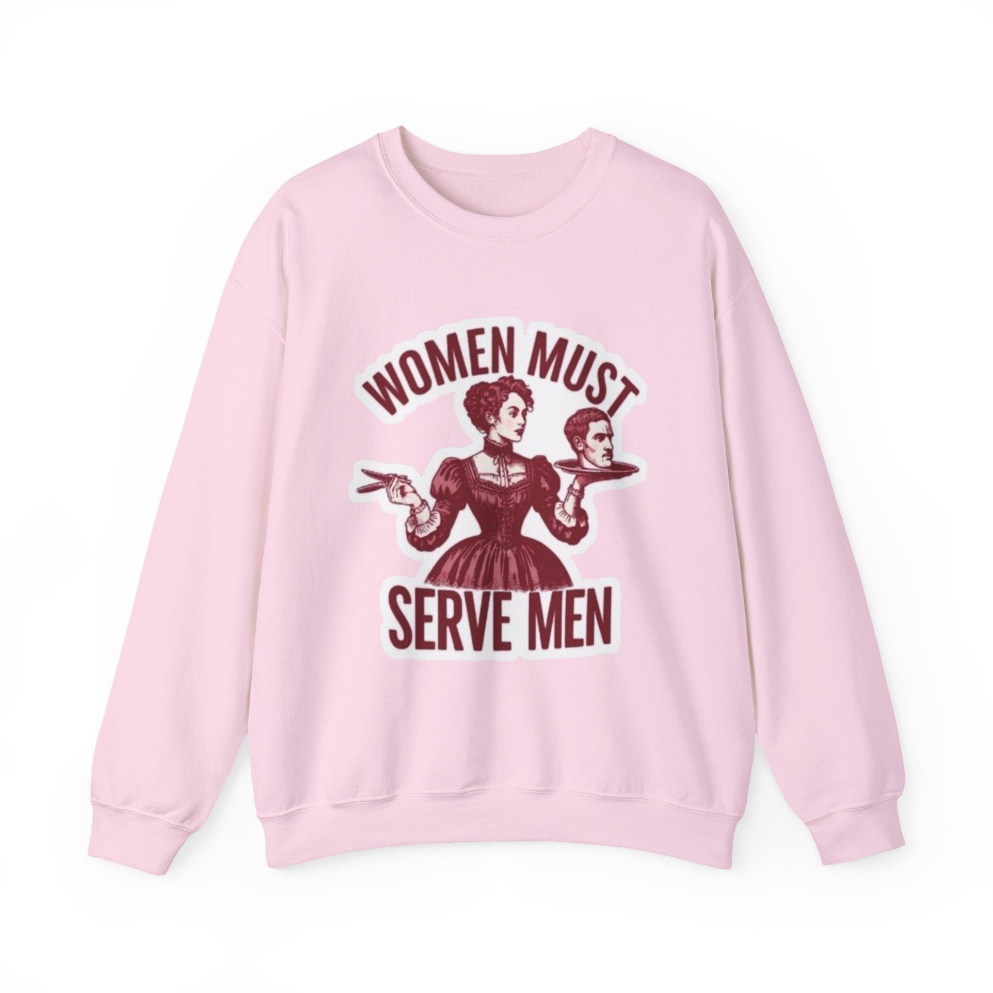Crewneck Sweatshirt — Vintage Feminist Graphic