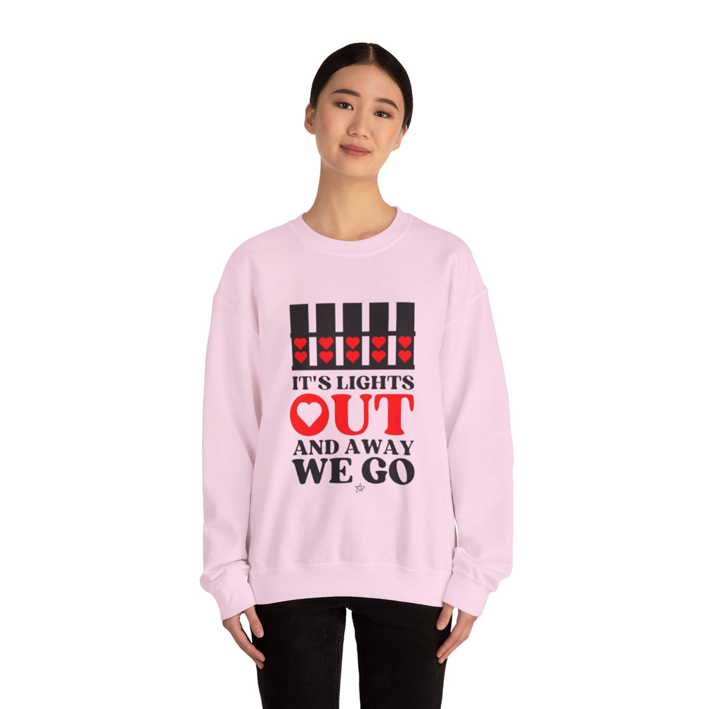 F1 Sweatshirt– “It’s Lights Out and Away We Go” Graphic
