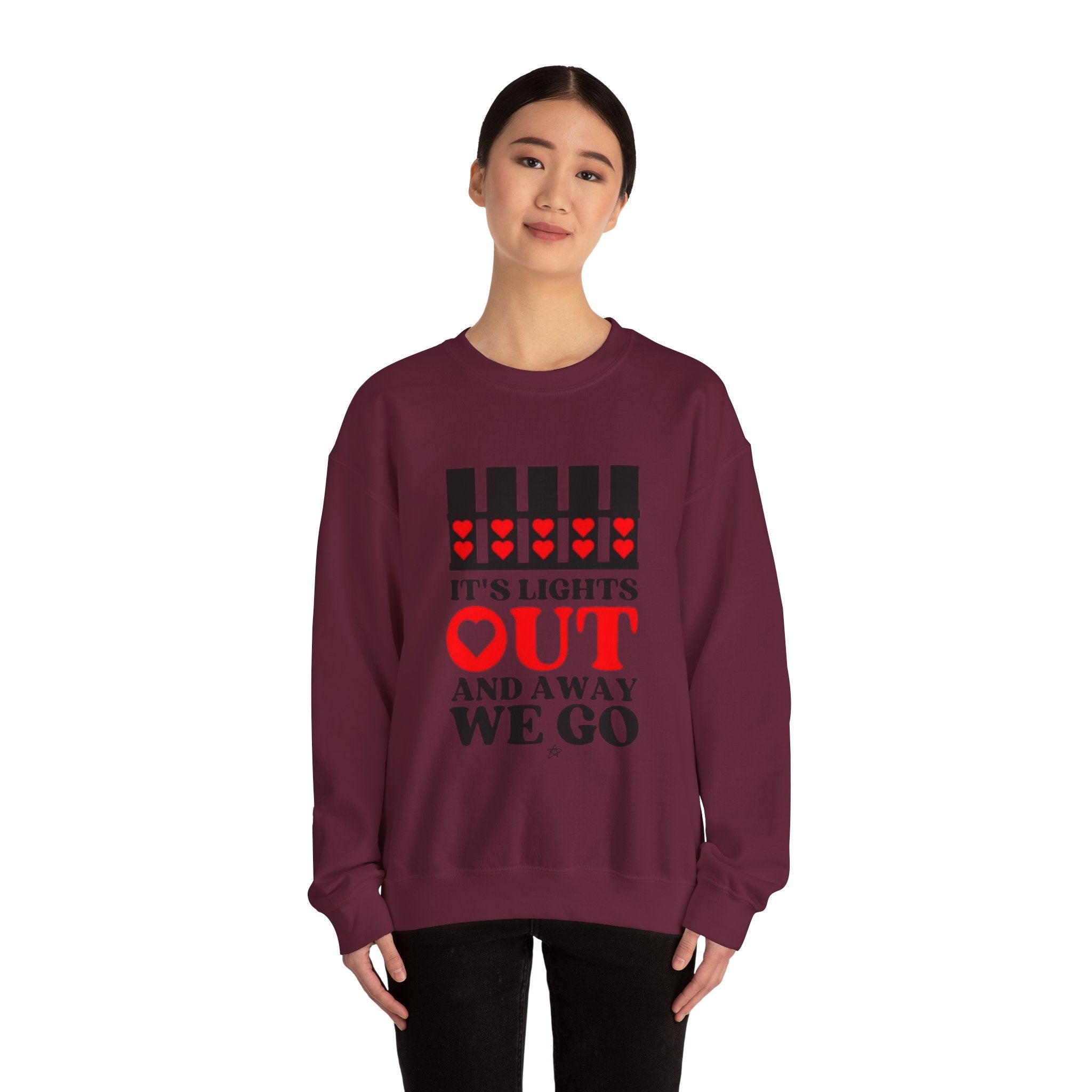 F1 Sweatshirt– “It’s Lights Out and Away We Go” Graphic