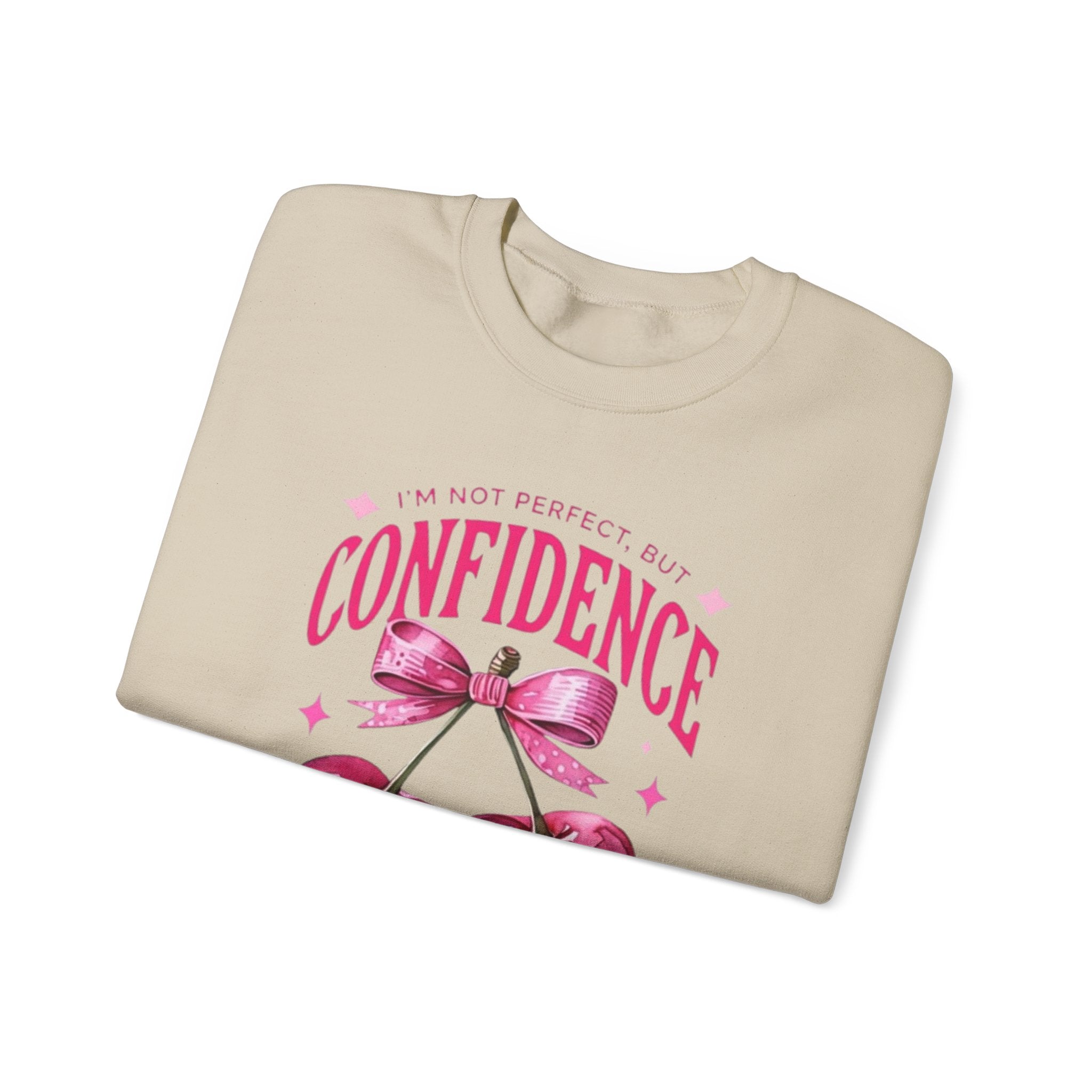 "Confidence Looks Cute On Me" Crewneck Sweatshirt