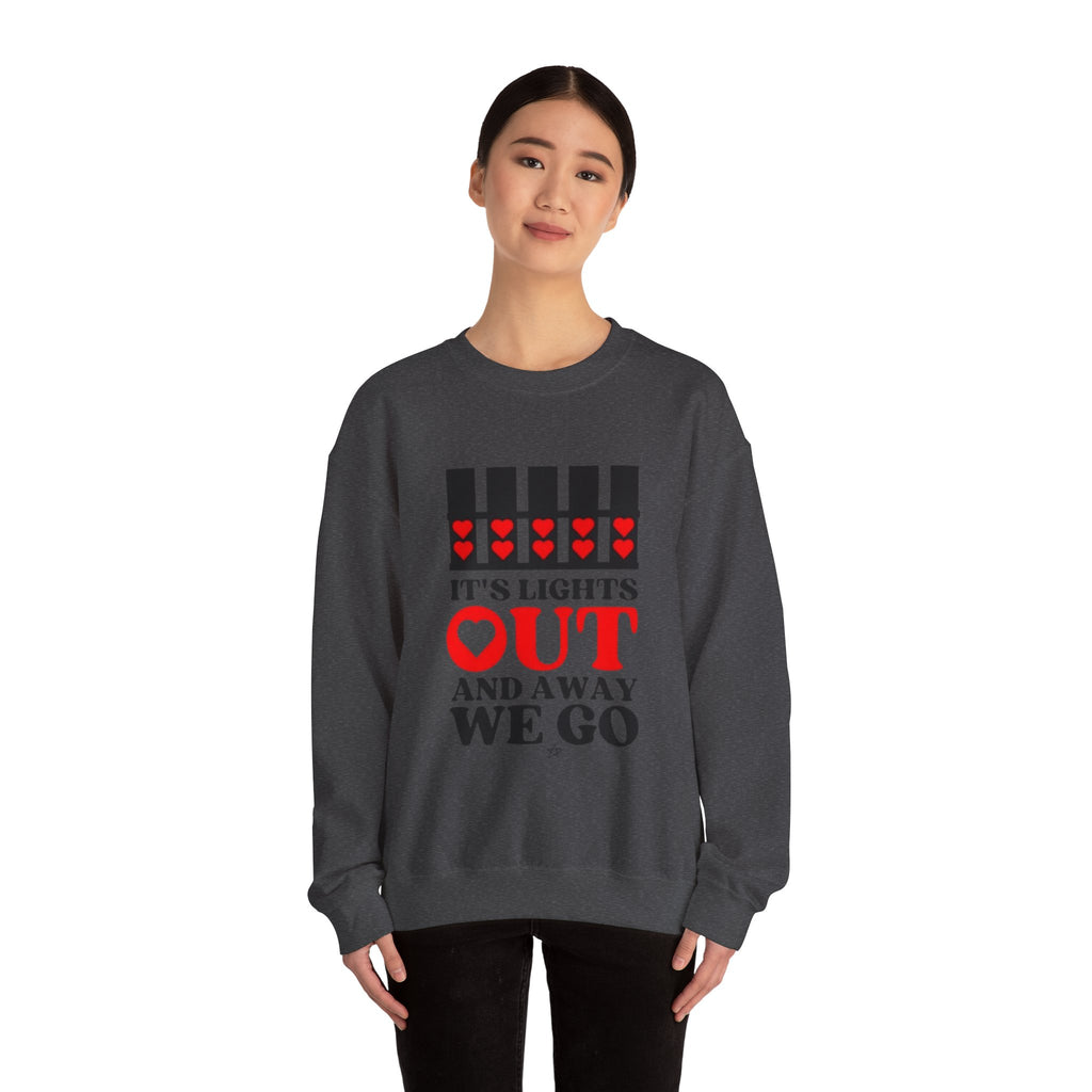 F1 Sweatshirt– “It’s Lights Out and Away We Go” Graphic