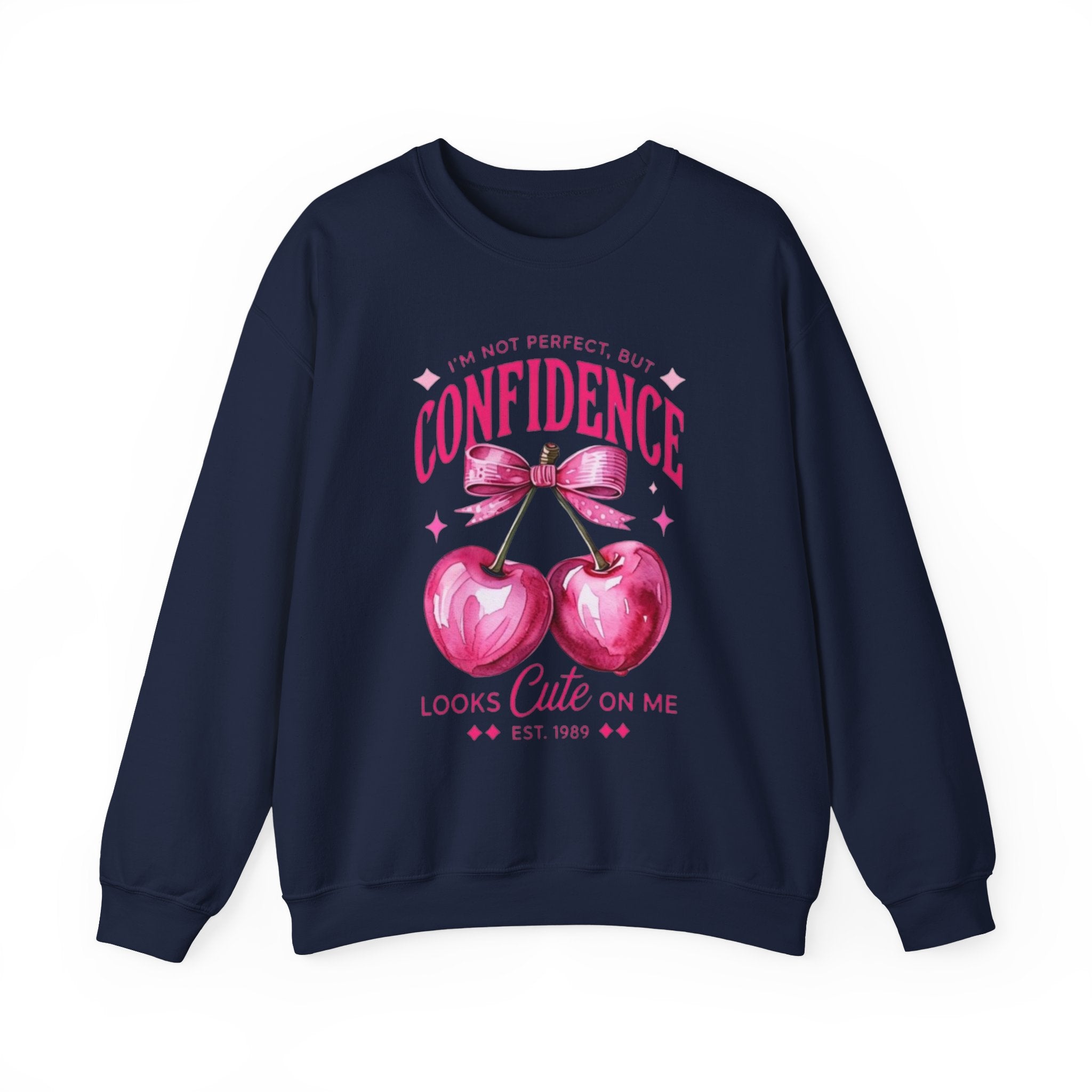 "Confidence Looks Cute On Me" Crewneck Sweatshirt