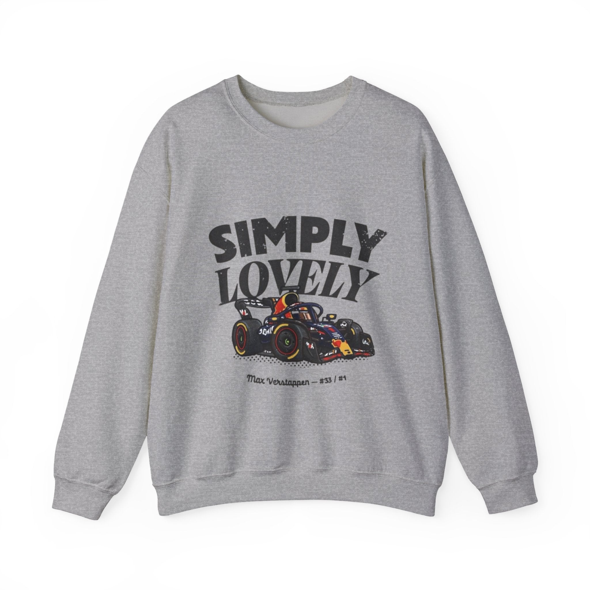 "Simply Lovely" Graphic Sweatshirt - Formula 1
