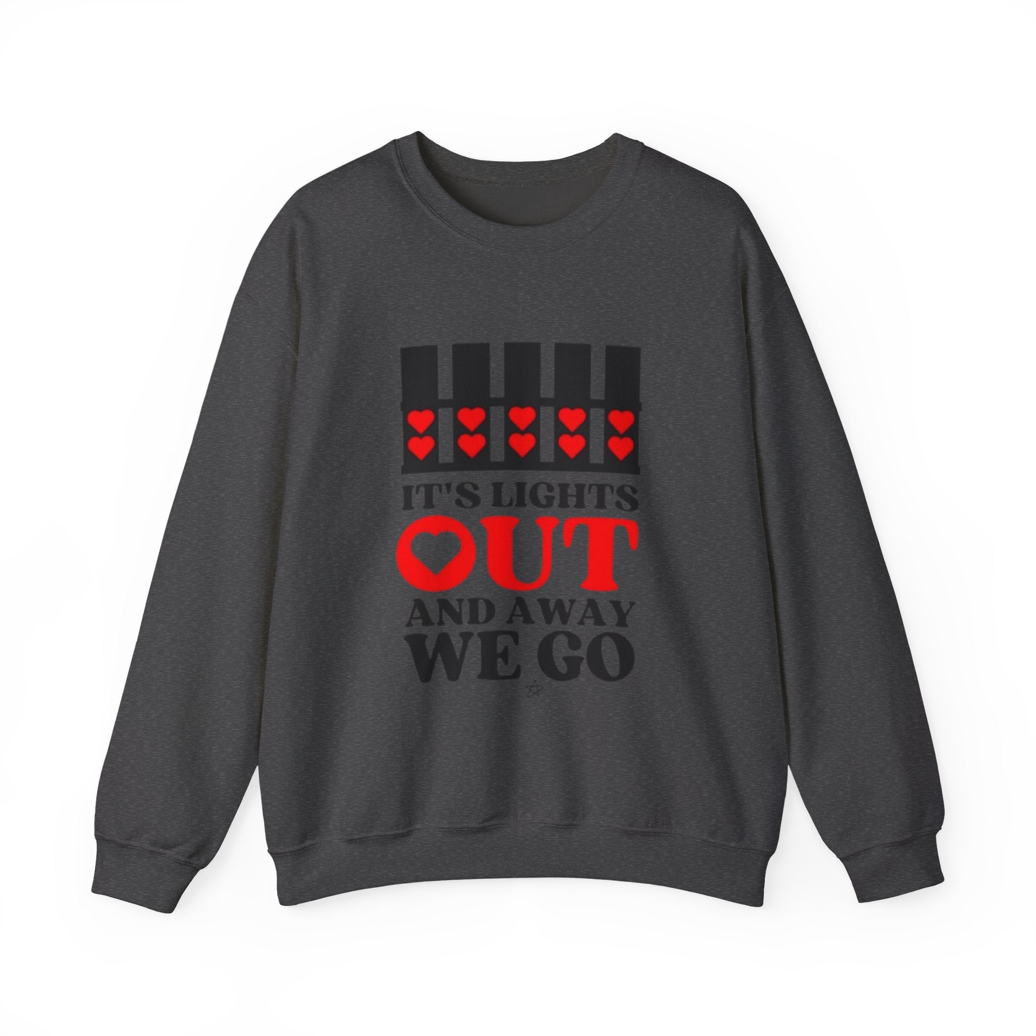 F1 Sweatshirt– “It’s Lights Out and Away We Go” Graphic