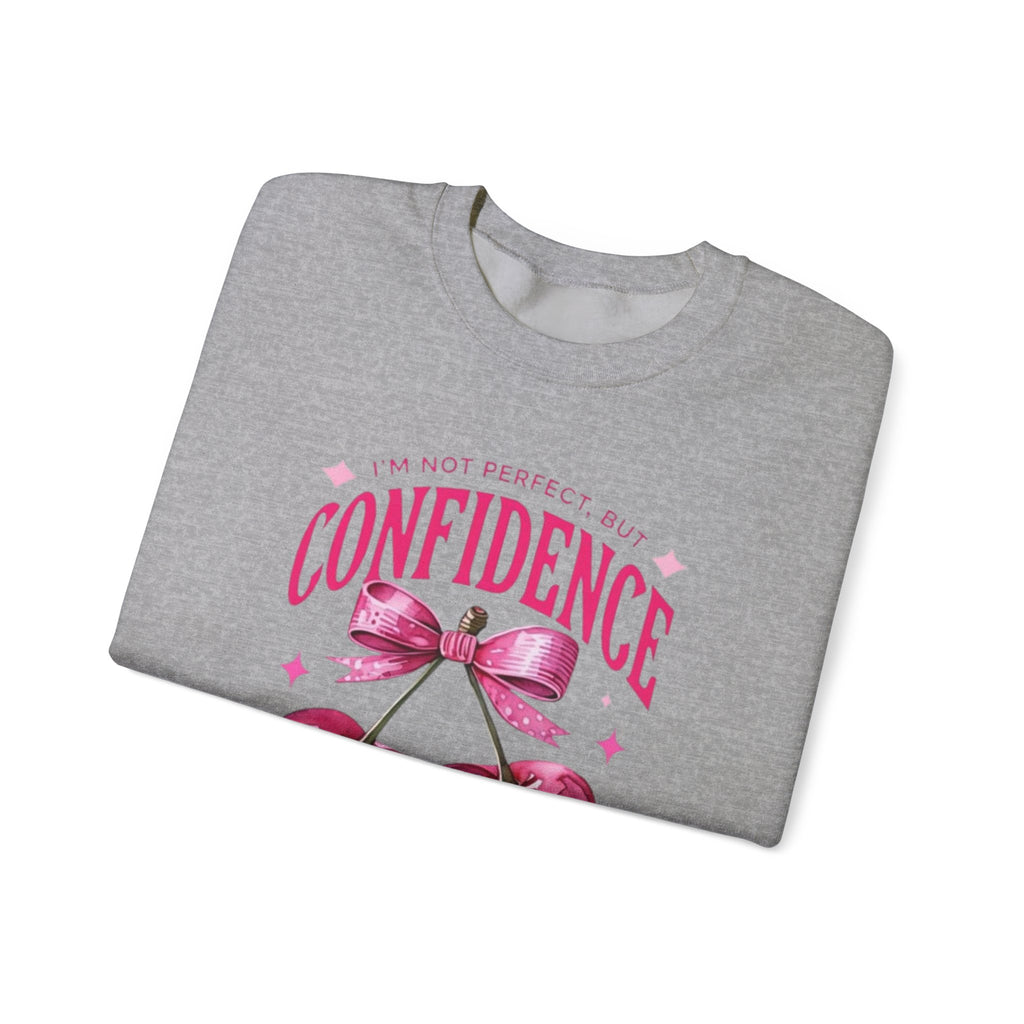 "Confidence Looks Cute On Me" Crewneck Sweatshirt