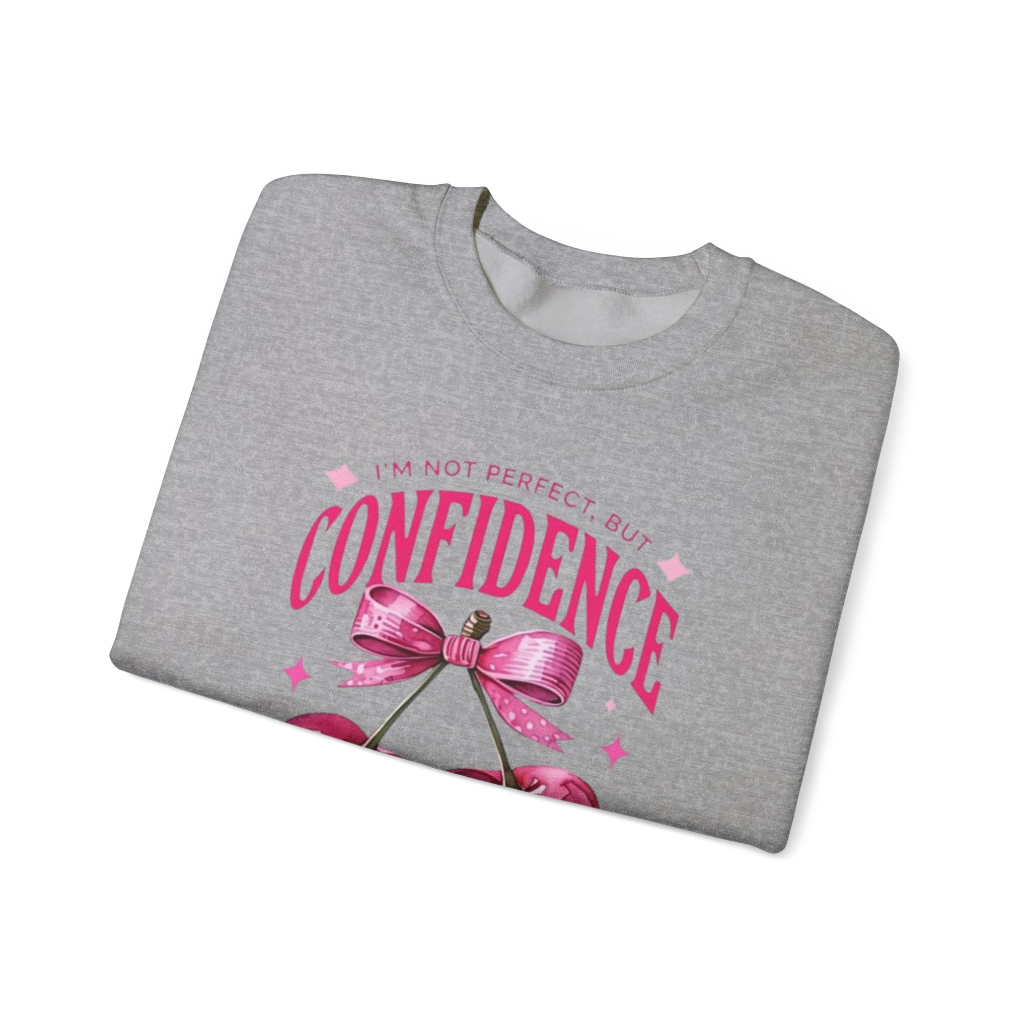 "Confidence Looks Cute On Me" Crewneck Sweatshirt