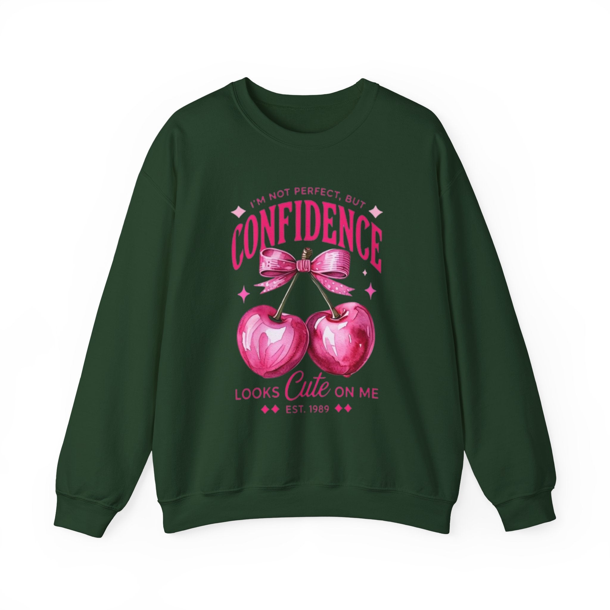 "Confidence Looks Cute On Me" Crewneck Sweatshirt