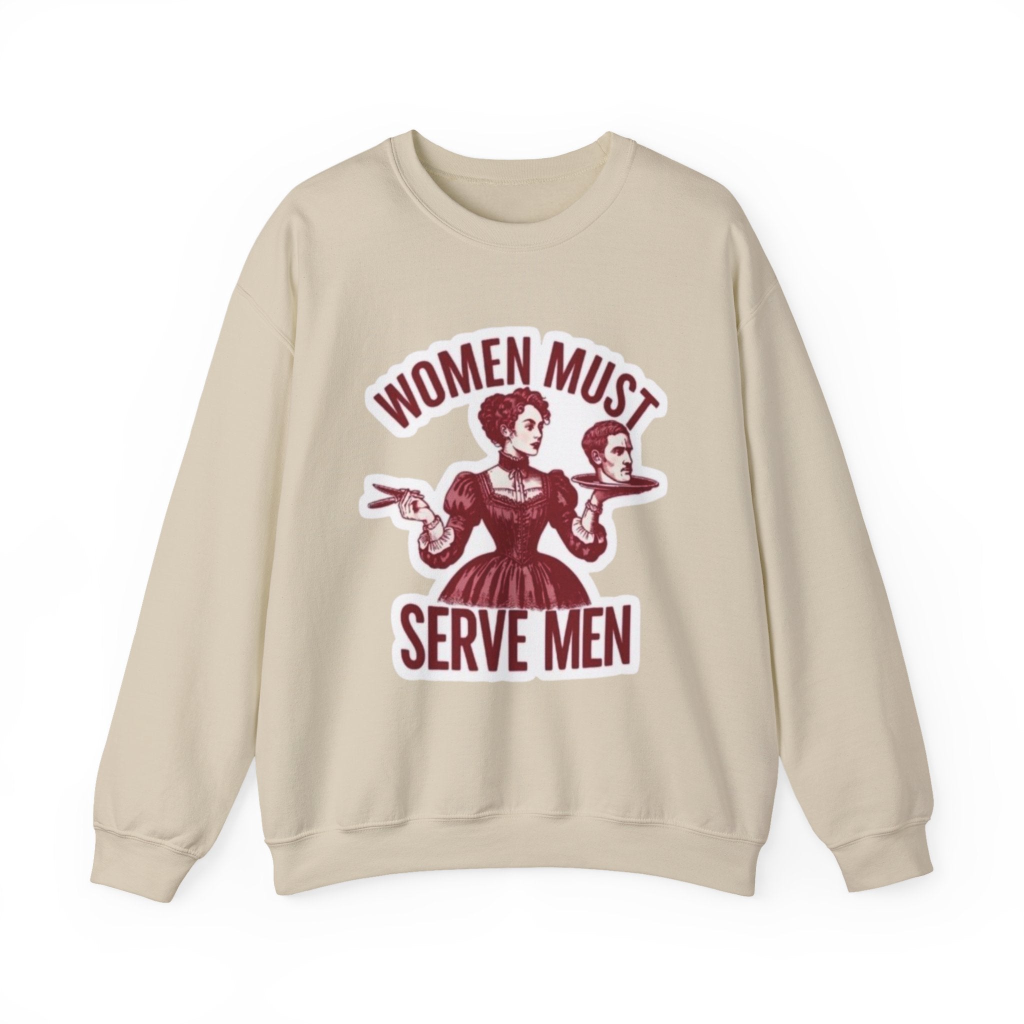 Crewneck Sweatshirt — Vintage Feminist Graphic