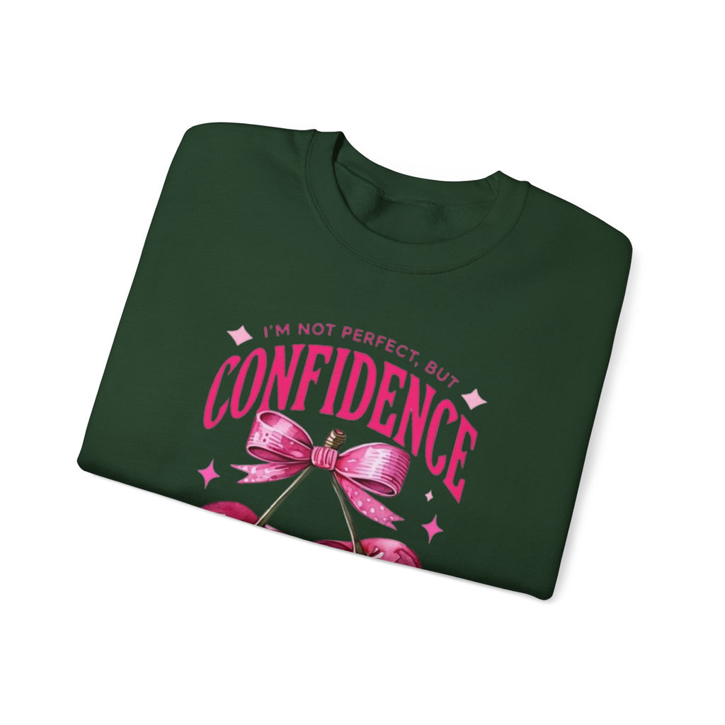 "Confidence Looks Cute On Me" Crewneck Sweatshirt