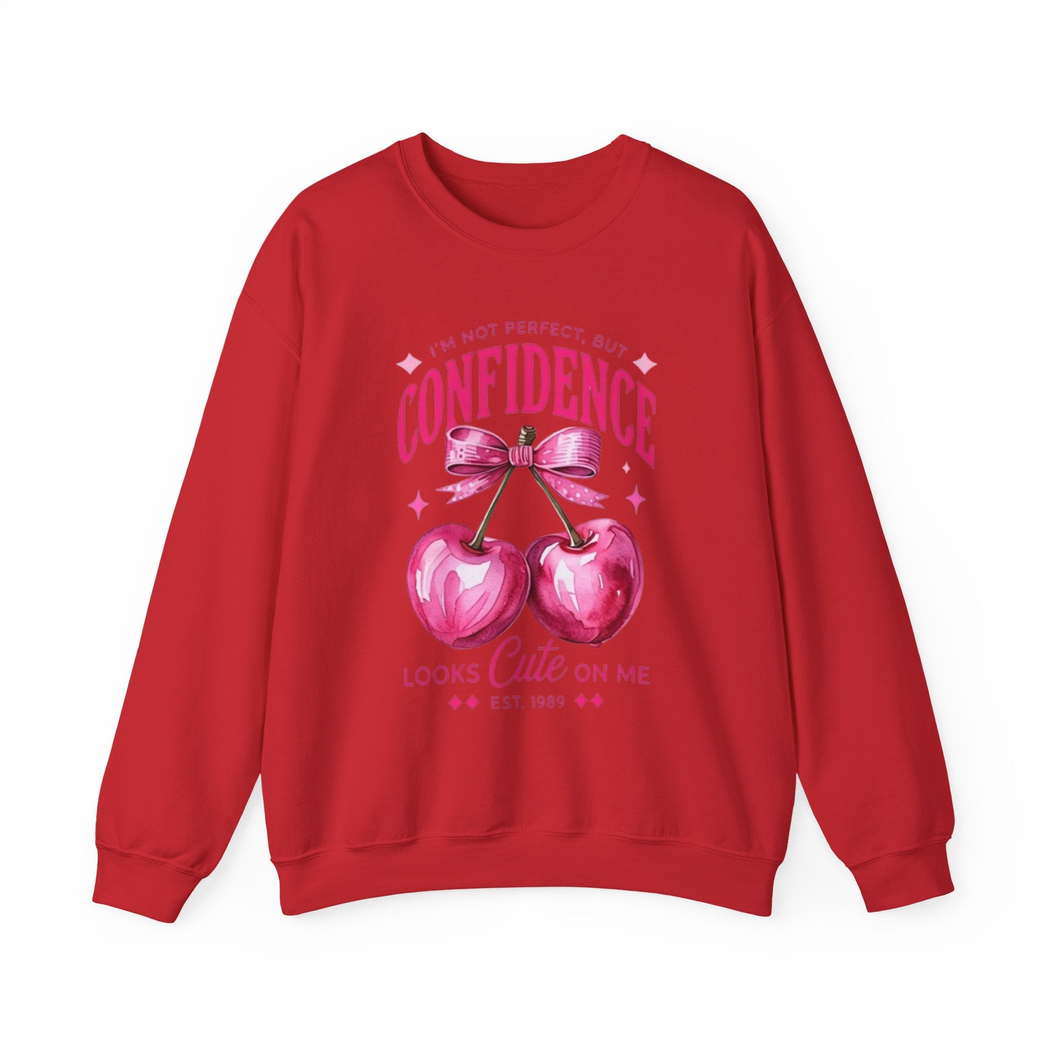 "Confidence Looks Cute On Me" Crewneck Sweatshirt