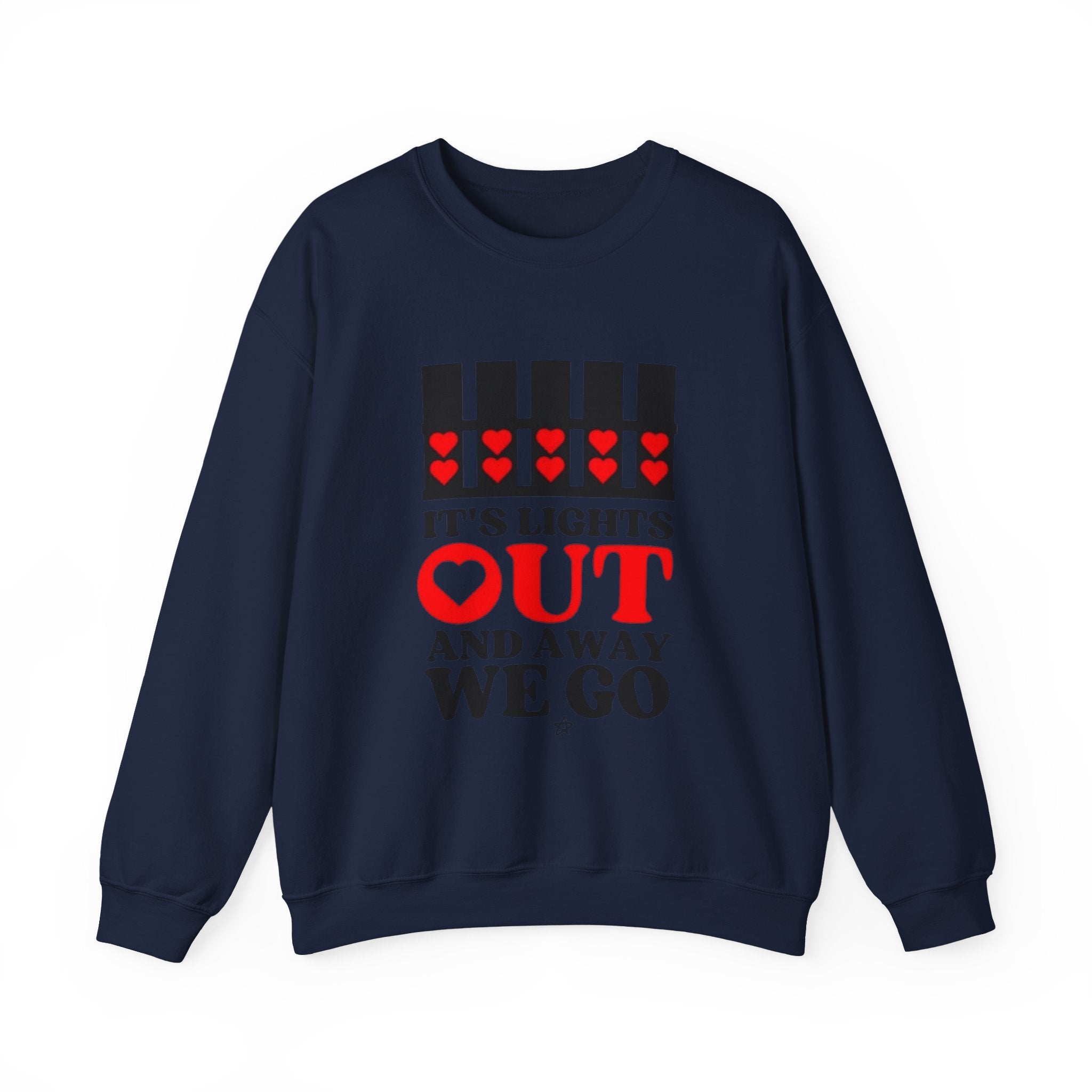F1 Sweatshirt– “It’s Lights Out and Away We Go” Graphic