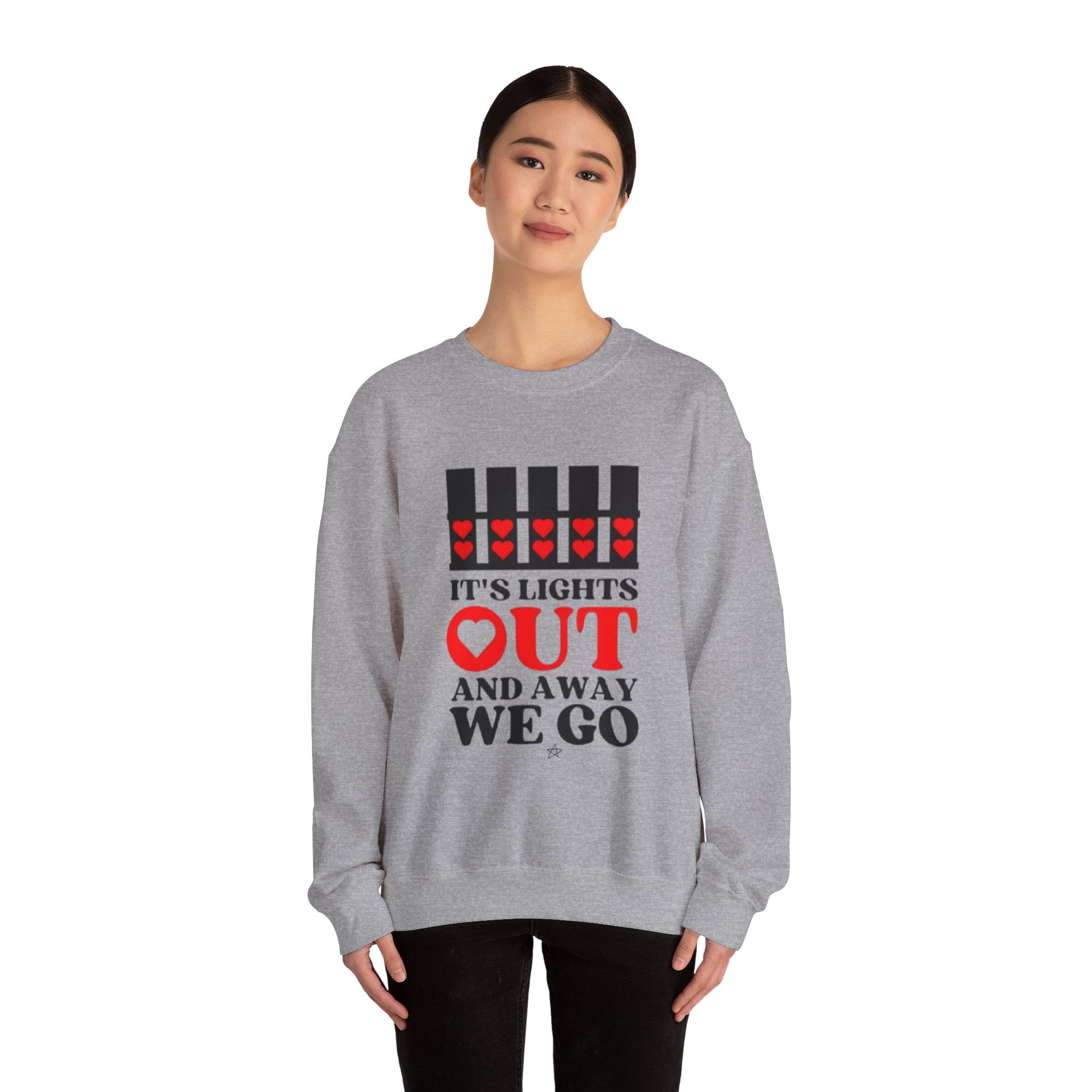 F1 Sweatshirt– “It’s Lights Out and Away We Go” Graphic