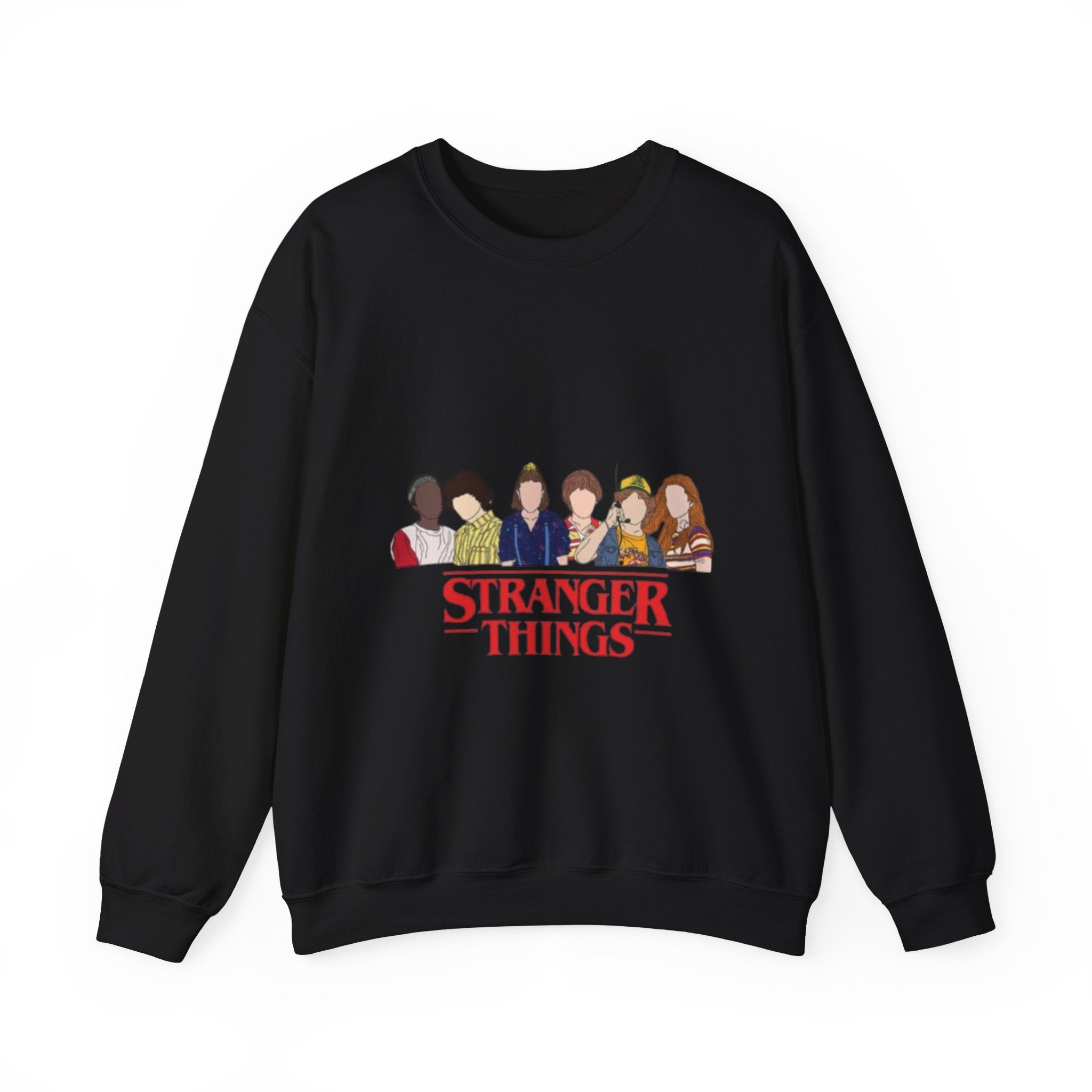 Stranger Things Crewneck Sweatshirt — Retro 80s TV Show Graphic