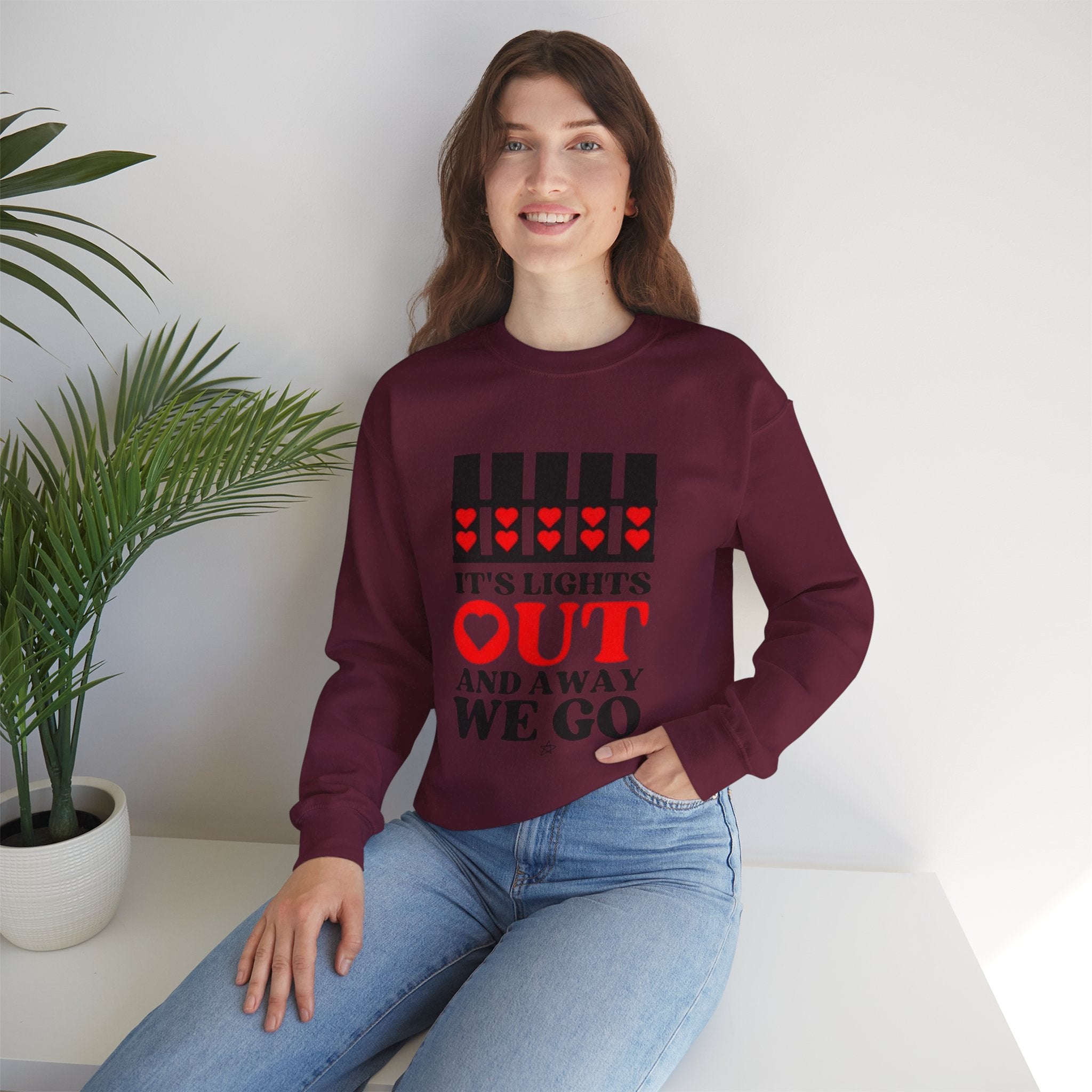 F1 Sweatshirt– “It’s Lights Out and Away We Go” Graphic
