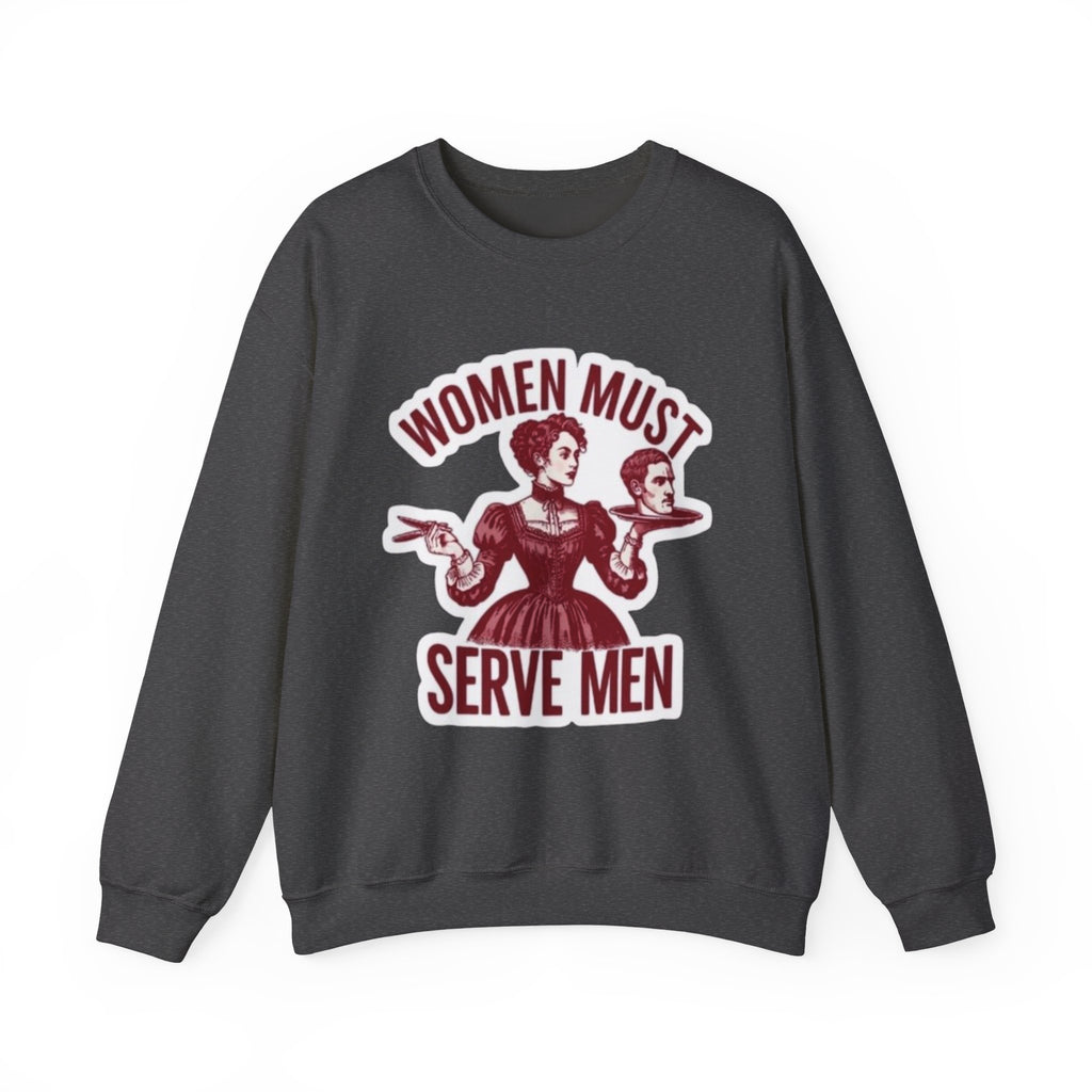 Crewneck Sweatshirt — Vintage Feminist Graphic