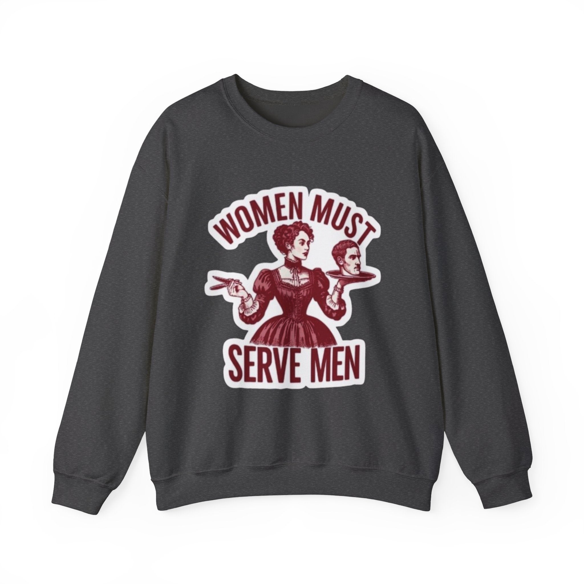 Crewneck Sweatshirt — Vintage Feminist Graphic