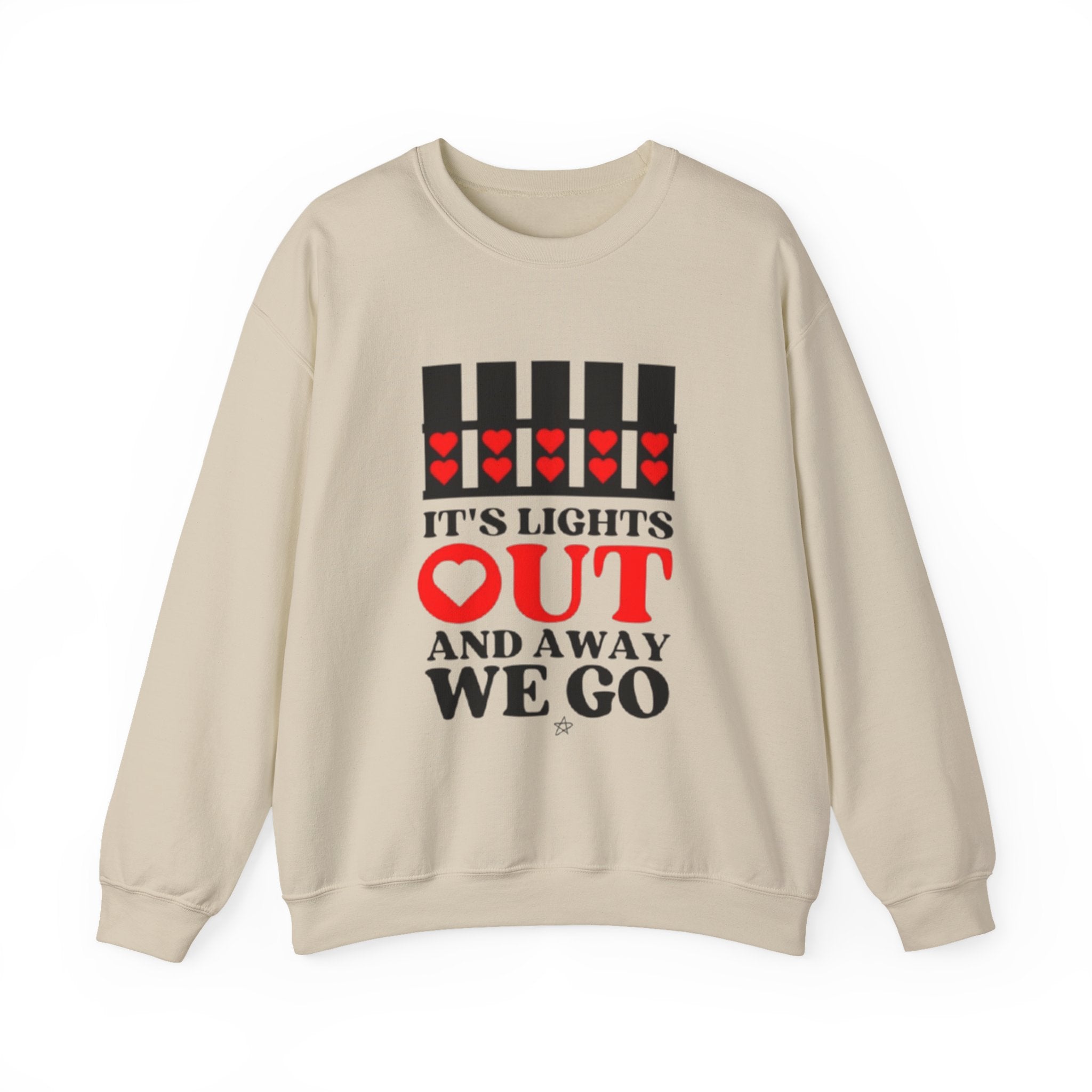F1 Sweatshirt– “It’s Lights Out and Away We Go” Graphic