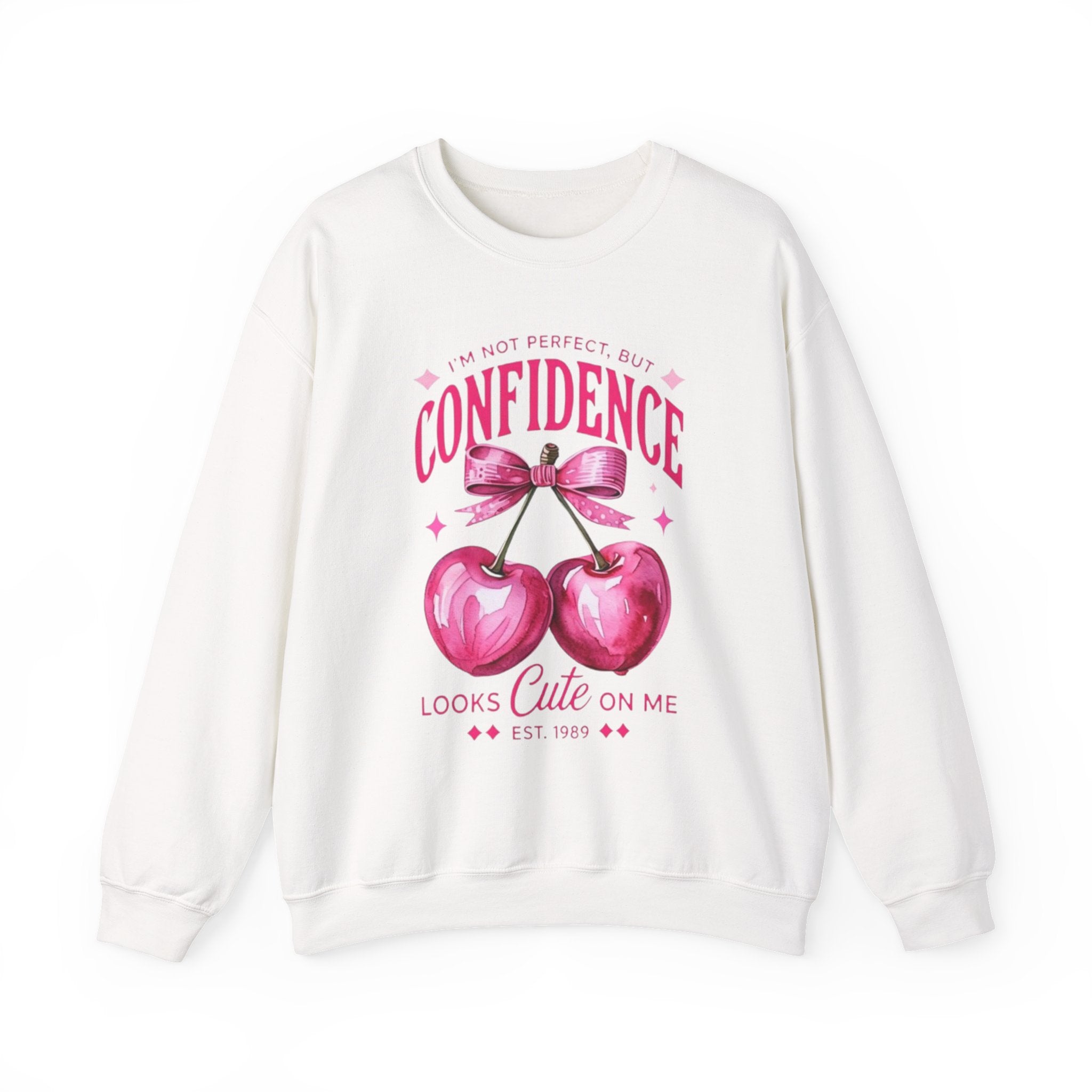 "Confidence Looks Cute On Me" Crewneck Sweatshirt
