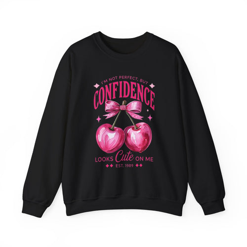 "Confidence Looks Cute On Me" Crewneck Sweatshirt