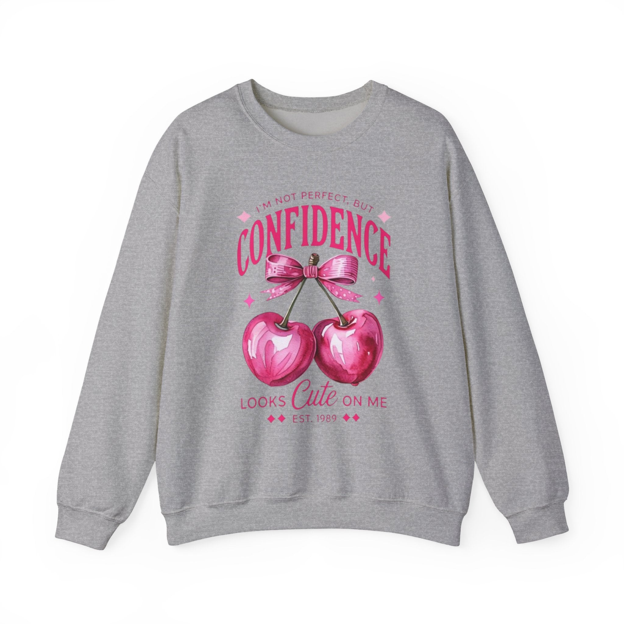 "Confidence Looks Cute On Me" Crewneck Sweatshirt