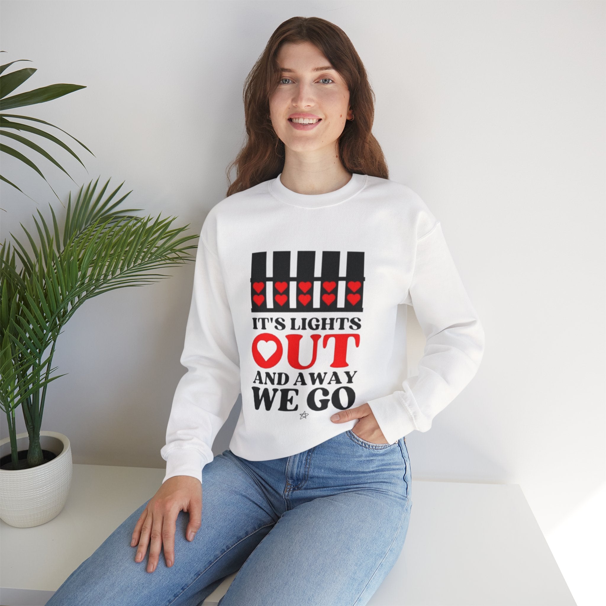 F1 Sweatshirt– “It’s Lights Out and Away We Go” Graphic