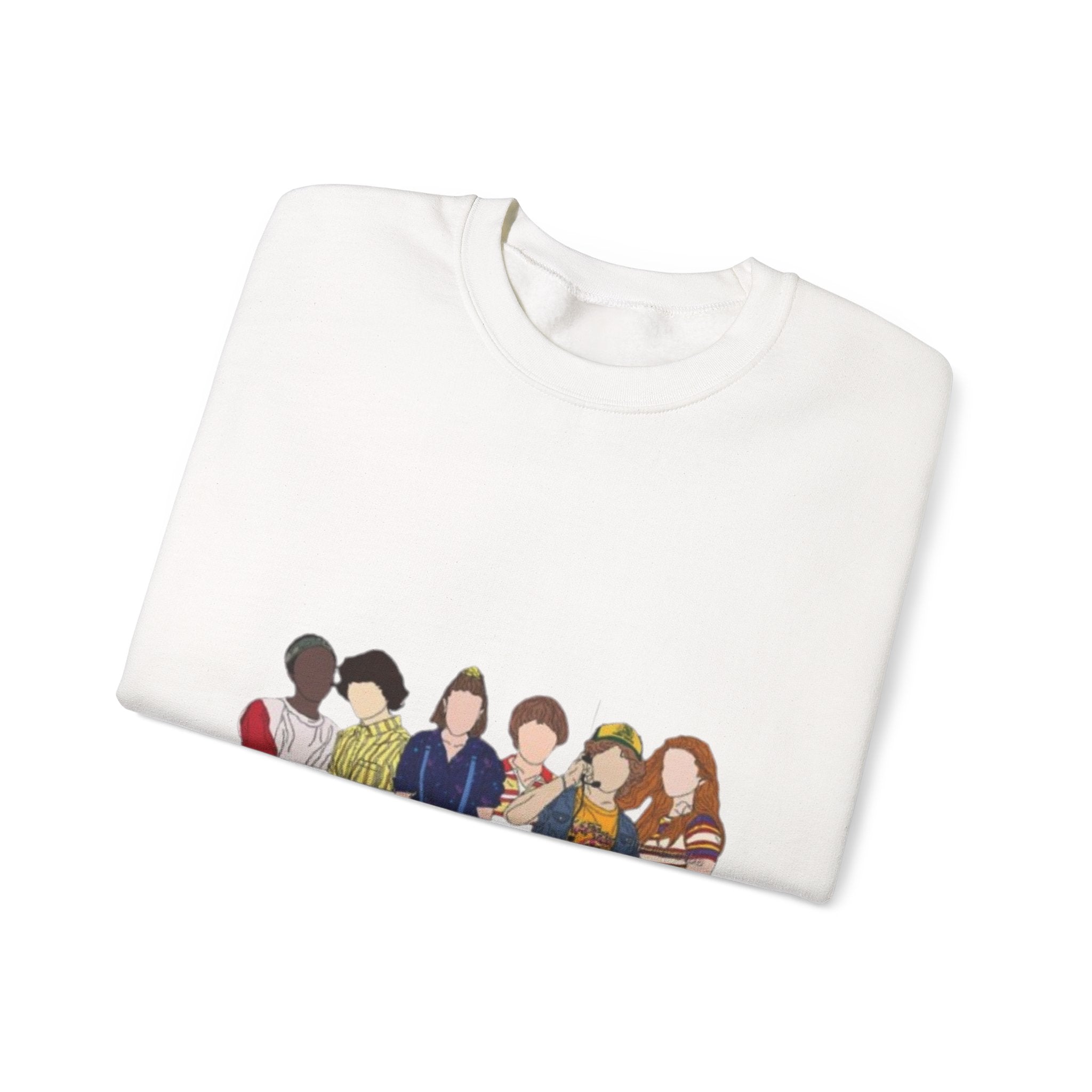 Stranger Things Crewneck Sweatshirt — Retro 80s TV Show Graphic