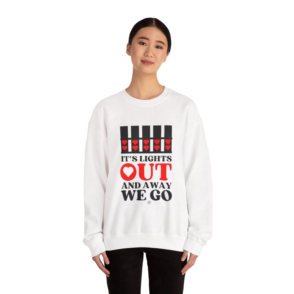F1 Sweatshirt– “It’s Lights Out and Away We Go” Graphic
