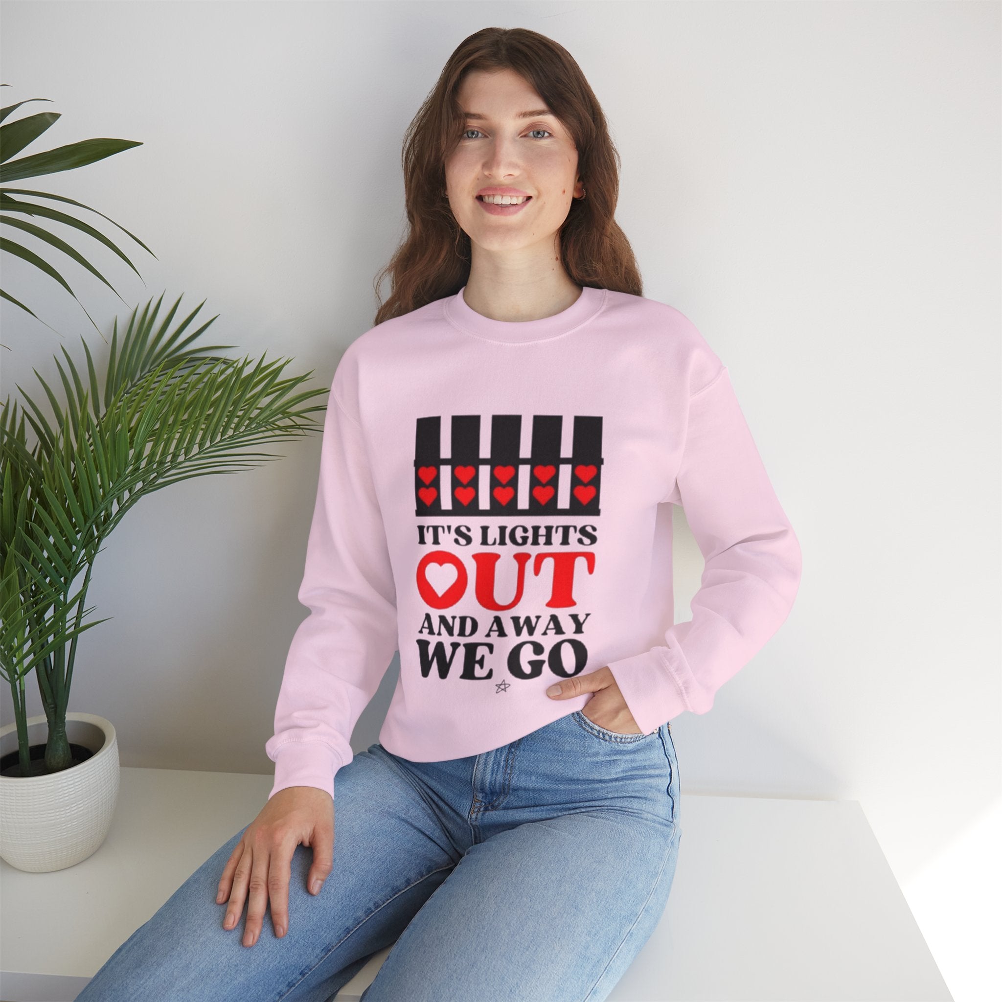 F1 Sweatshirt– “It’s Lights Out and Away We Go” Graphic