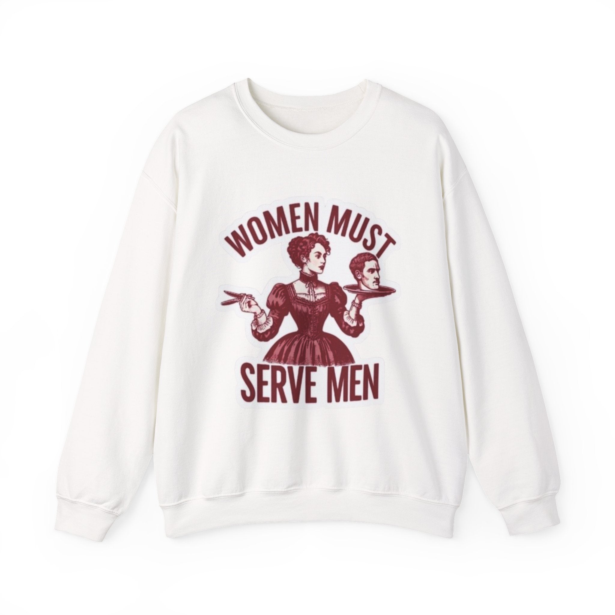 Crewneck Sweatshirt — Vintage Feminist Graphic