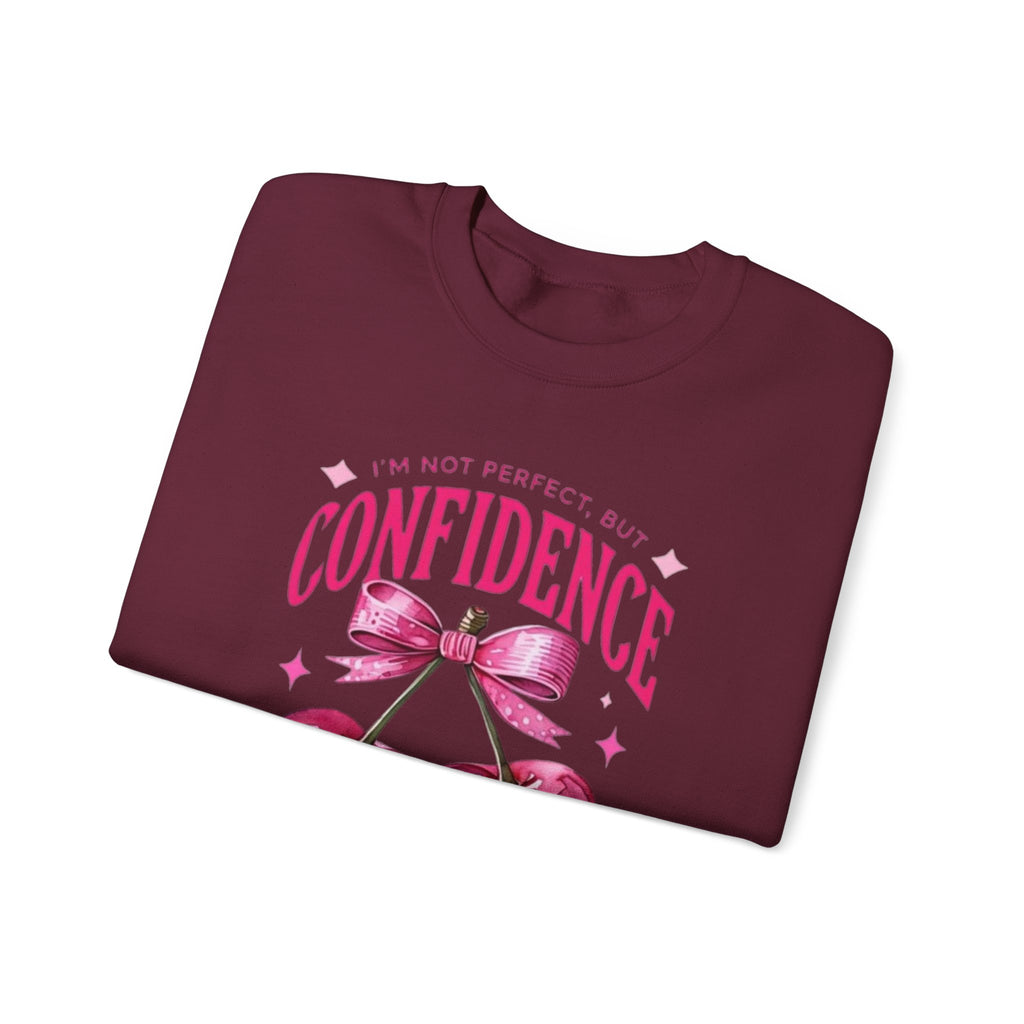 "Confidence Looks Cute On Me" Crewneck Sweatshirt