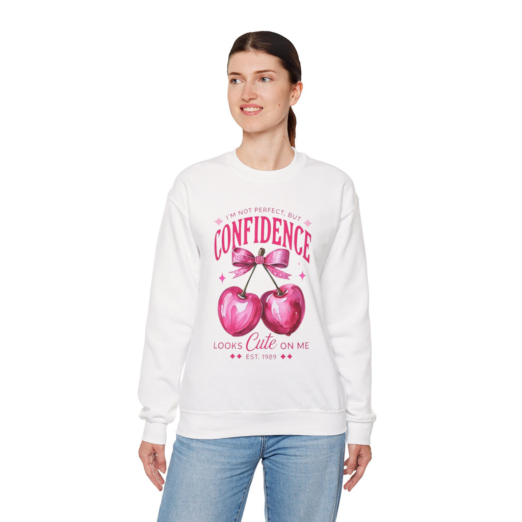 "Confidence Looks Cute On Me" Crewneck Sweatshirt