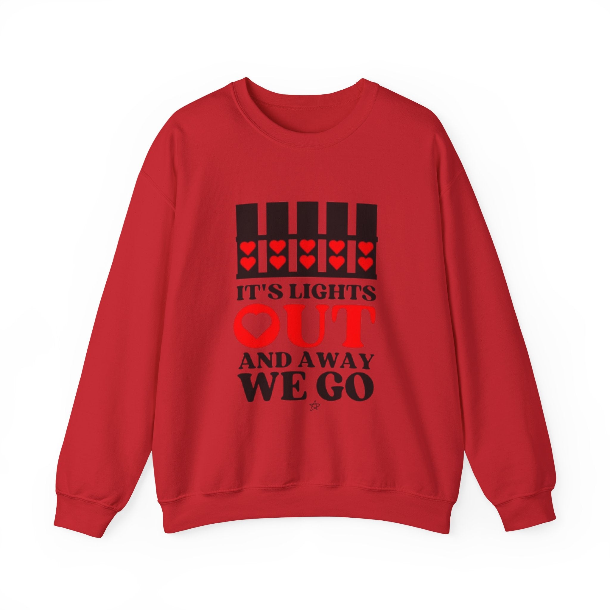 F1 Sweatshirt– “It’s Lights Out and Away We Go” Graphic
