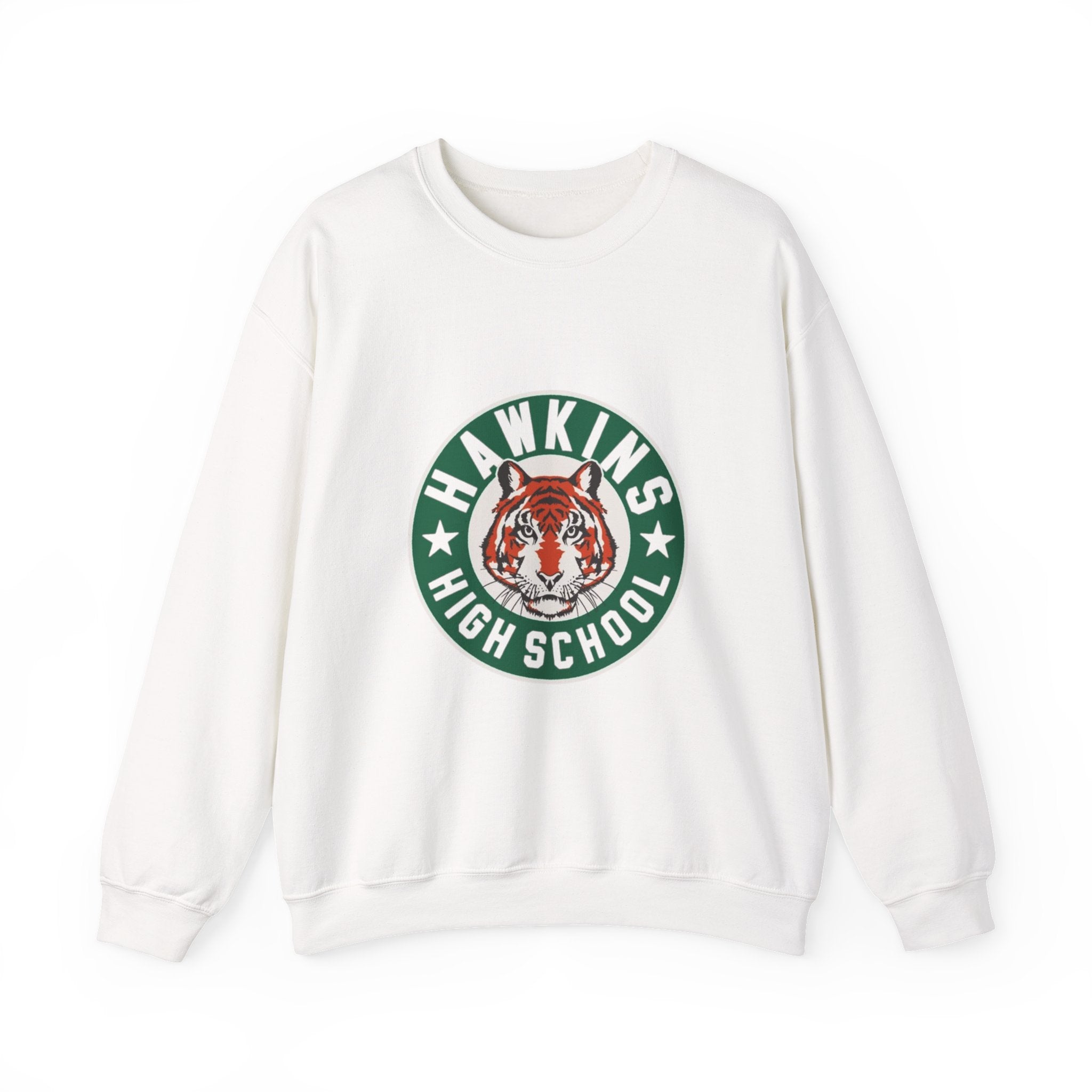 Hawkins High School Tiger Crewneck Sweatshirt