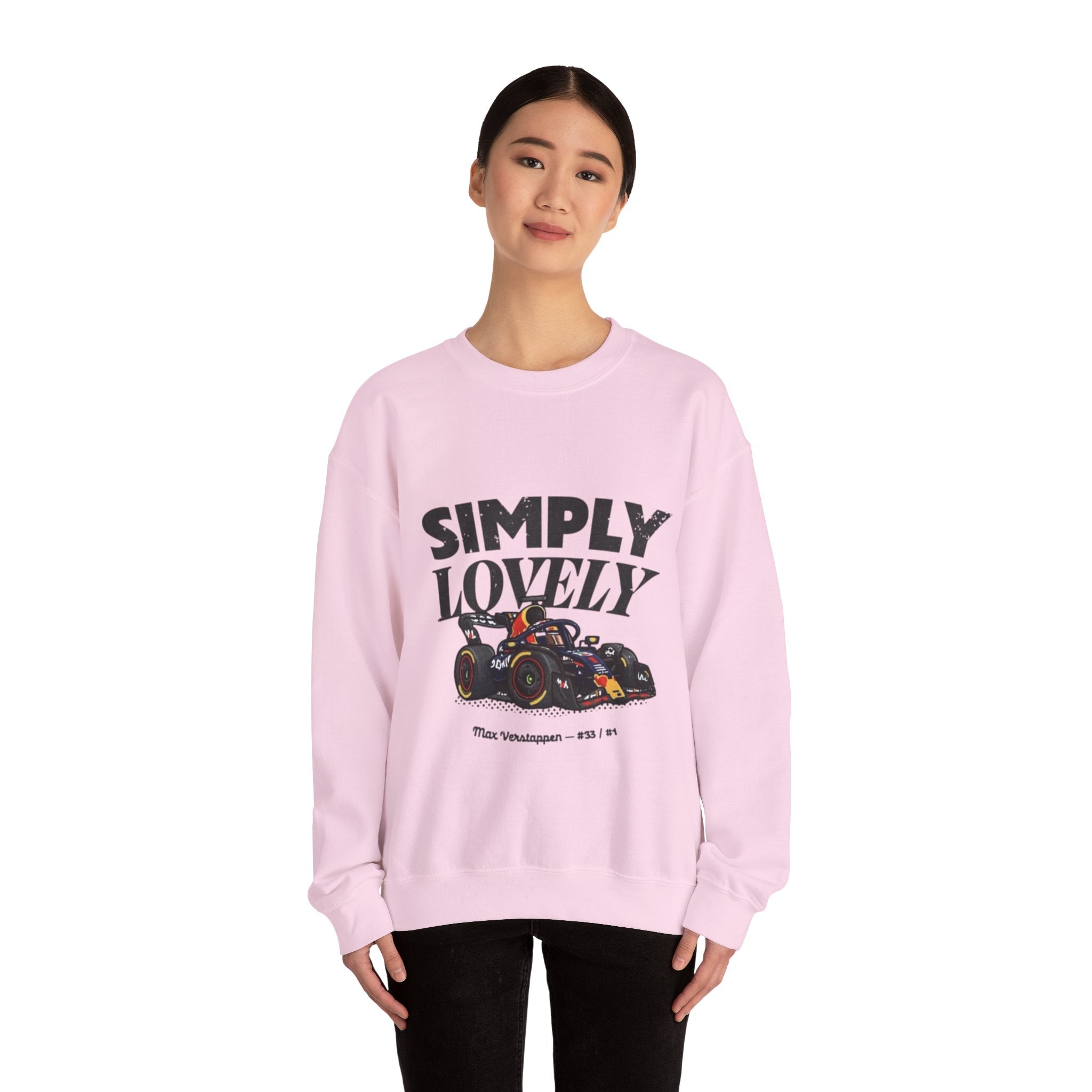 "Simply Lovely" Graphic Sweatshirt - Formula 1