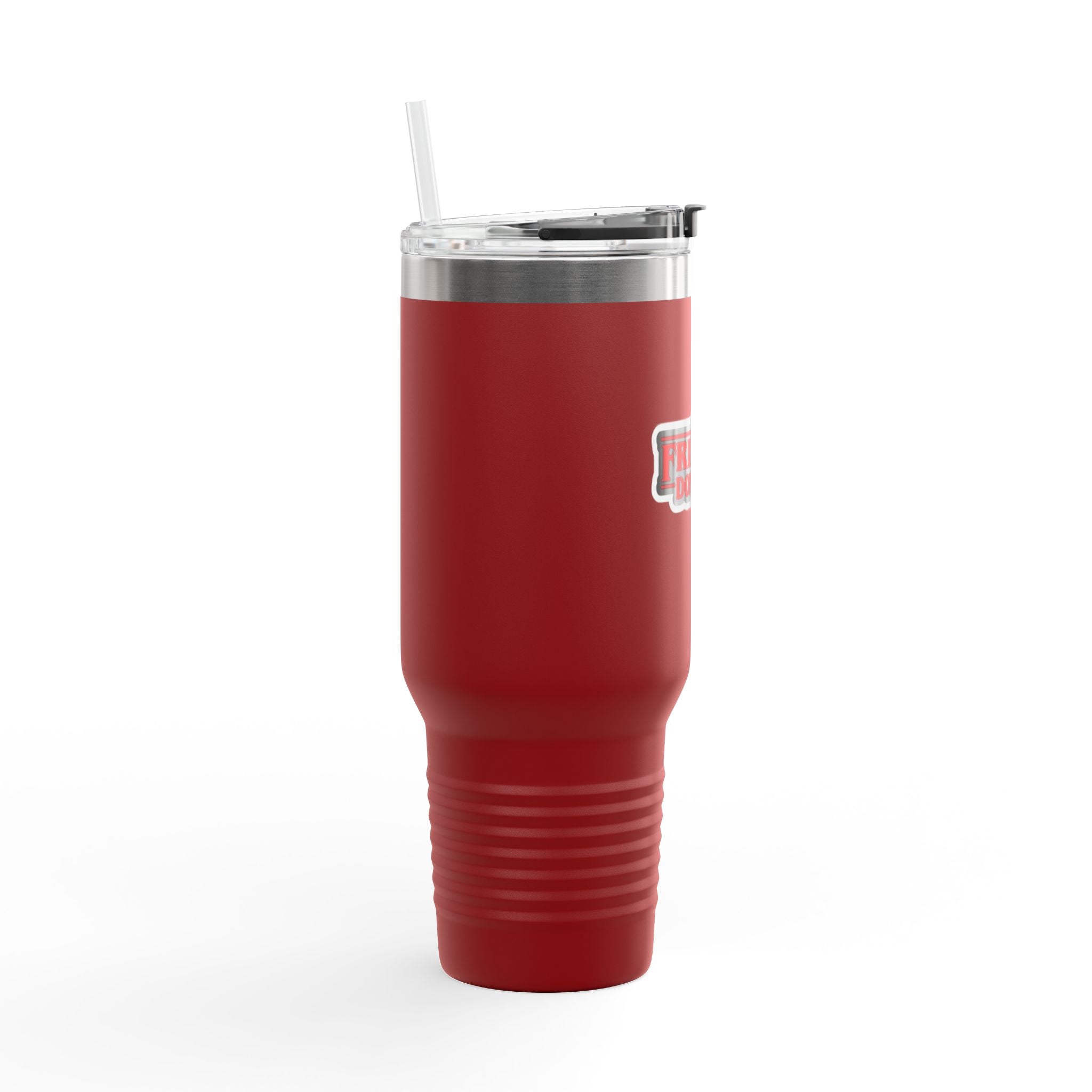 40oz Insulated Travel Mug — "Friends Don't Lie" Stranger Things Inspired