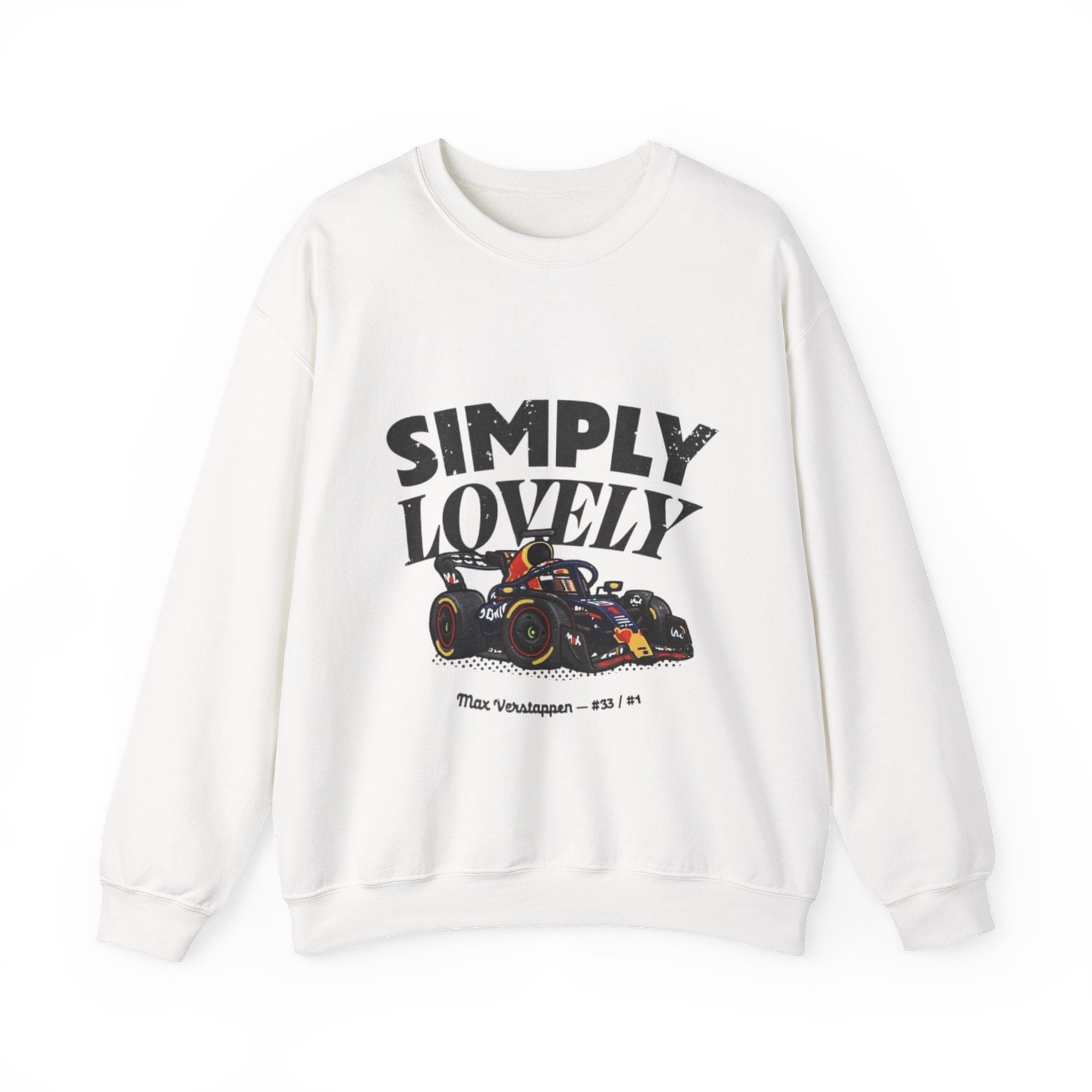 "Simply Lovely" Graphic Sweatshirt - Formula 1