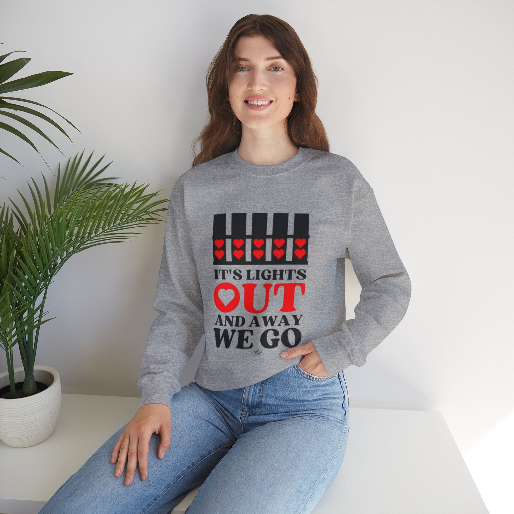 F1 Sweatshirt– “It’s Lights Out and Away We Go” Graphic