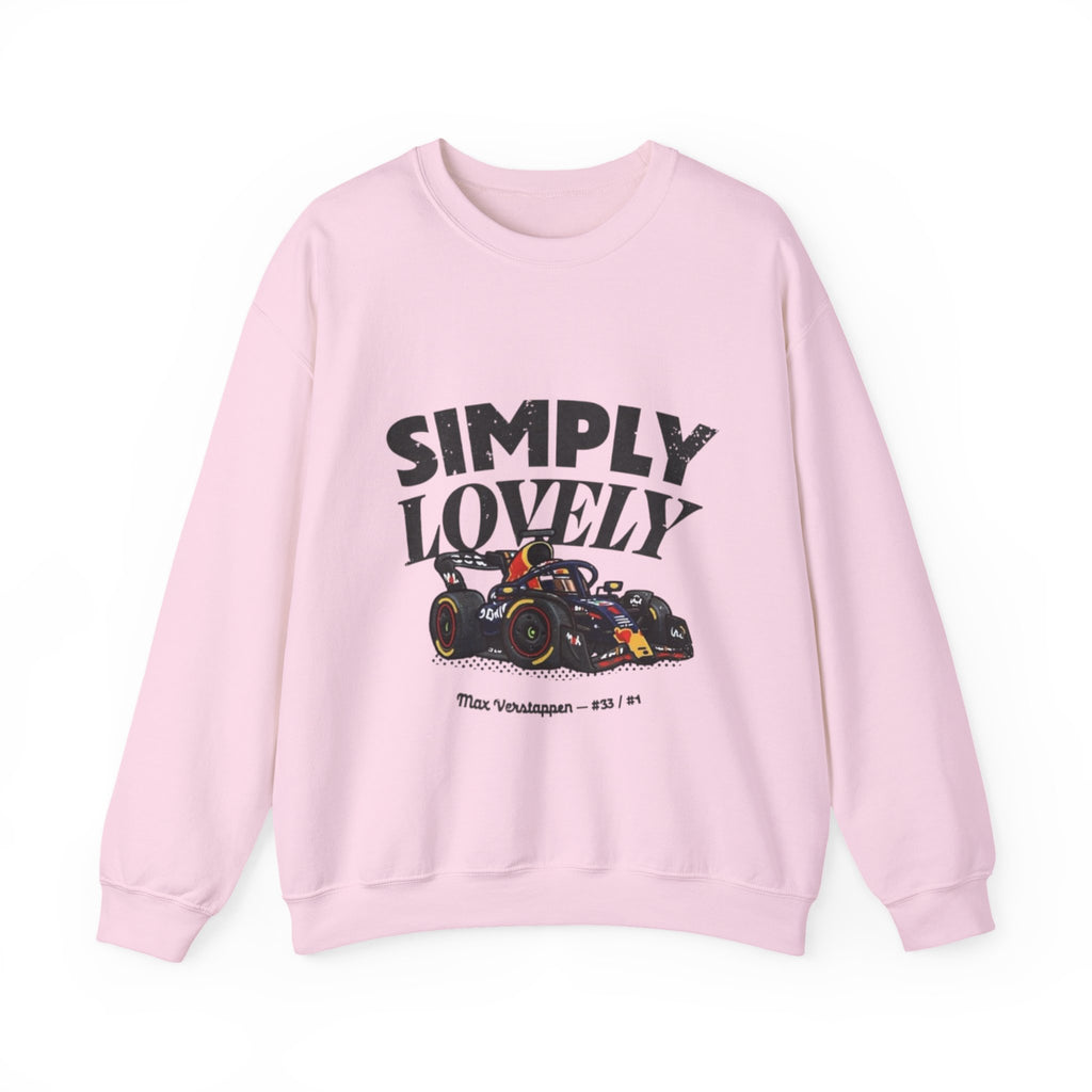 "Simply Lovely" Graphic Sweatshirt - Formula 1
