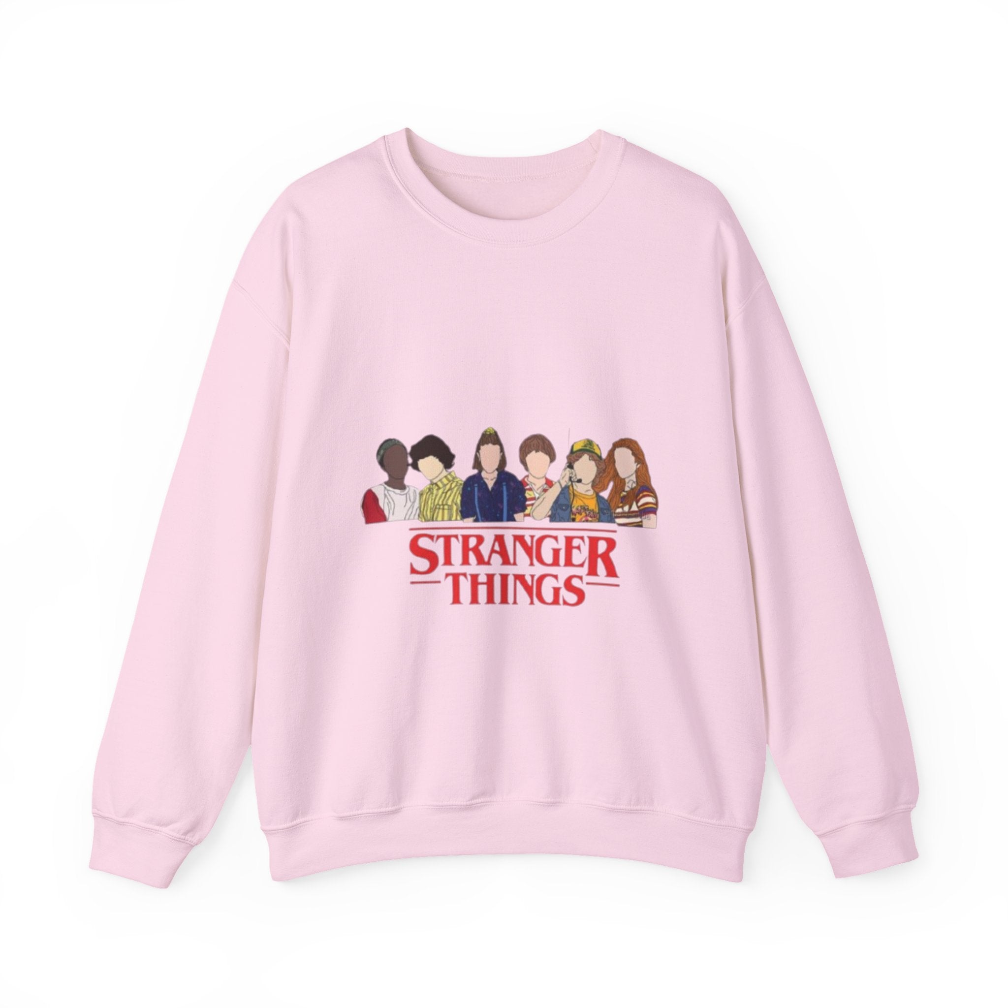 Stranger Things Crewneck Sweatshirt — Retro 80s TV Show Graphic