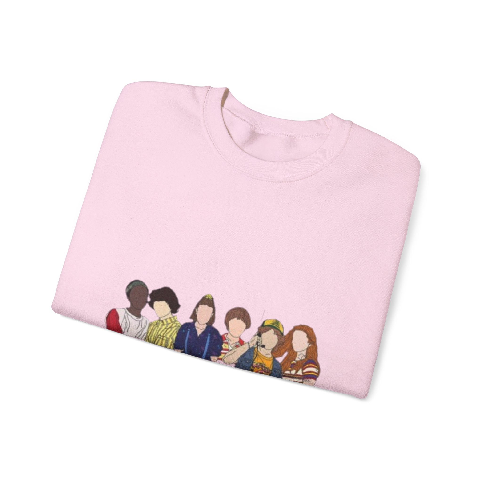 Stranger Things Crewneck Sweatshirt — Retro 80s TV Show Graphic