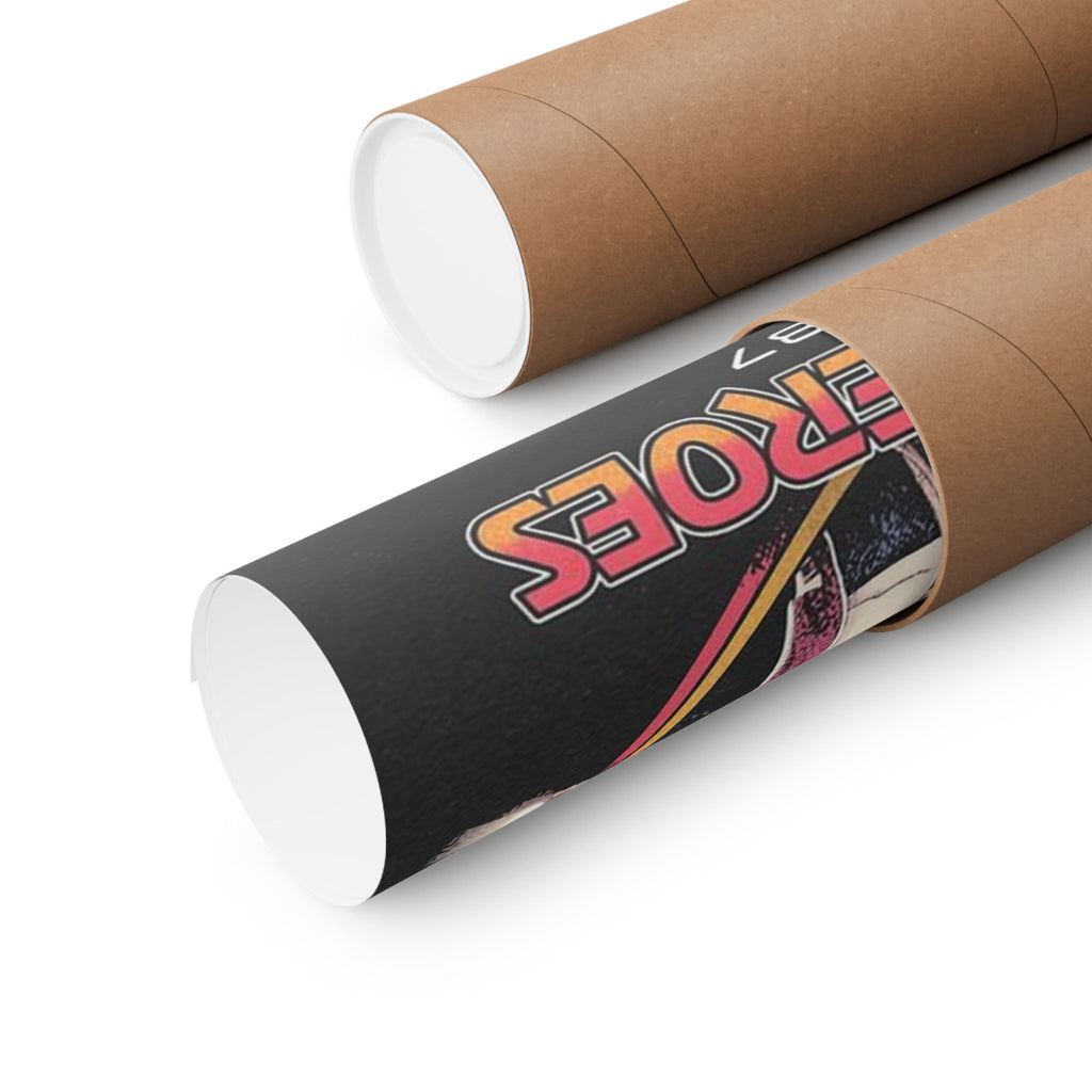 Stranger Things 'Hawkins Heroes' Matte Poster – Wall Art