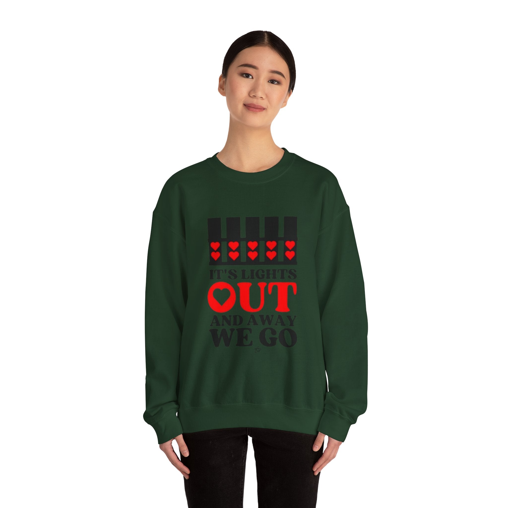F1 Sweatshirt– “It’s Lights Out and Away We Go” Graphic