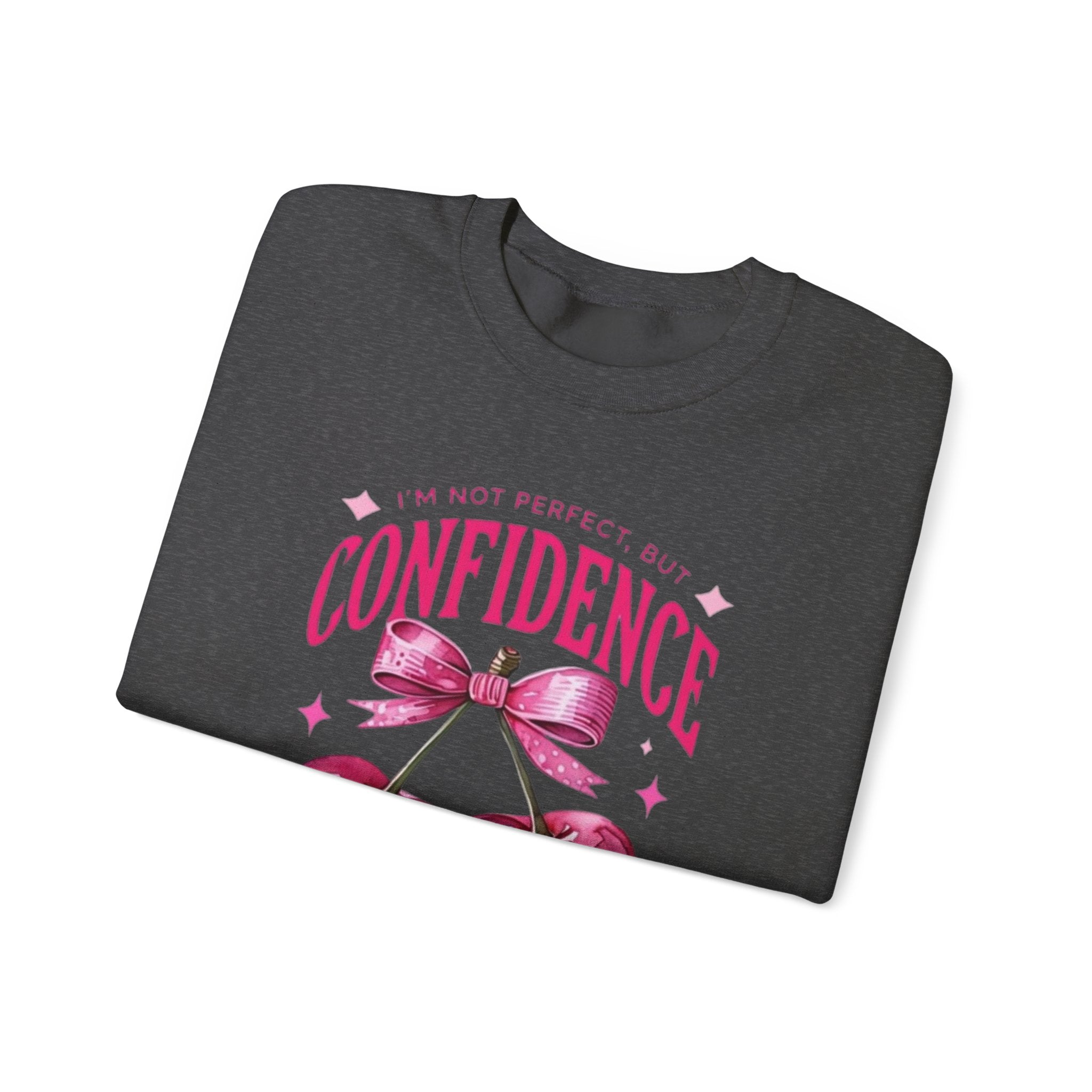 "Confidence Looks Cute On Me" Crewneck Sweatshirt