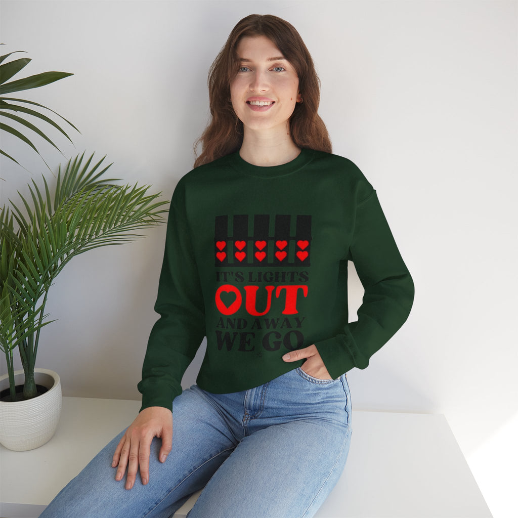 F1 Sweatshirt– “It’s Lights Out and Away We Go” Graphic