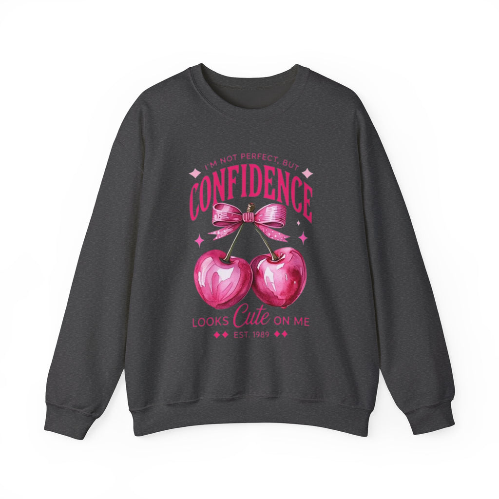 "Confidence Looks Cute On Me" Crewneck Sweatshirt